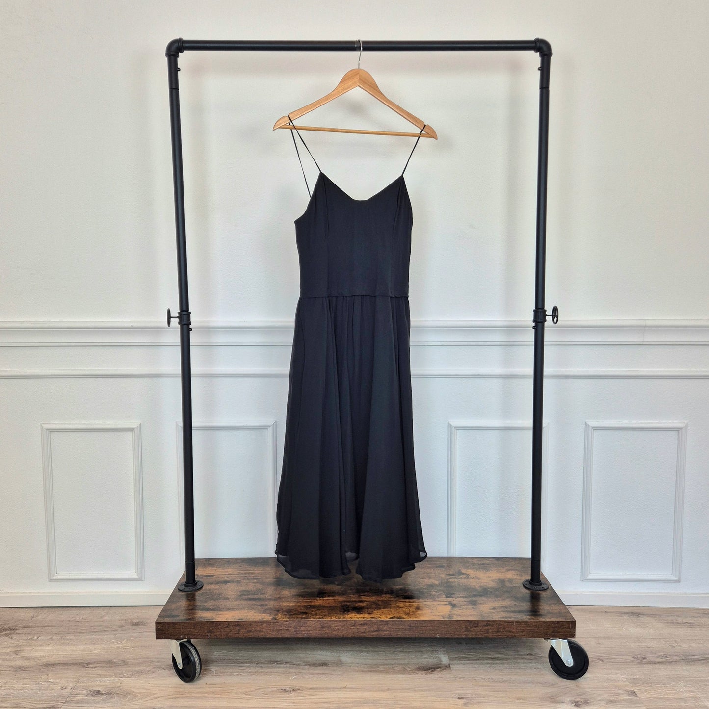 Moschino | Abito vintage in pura seta nero