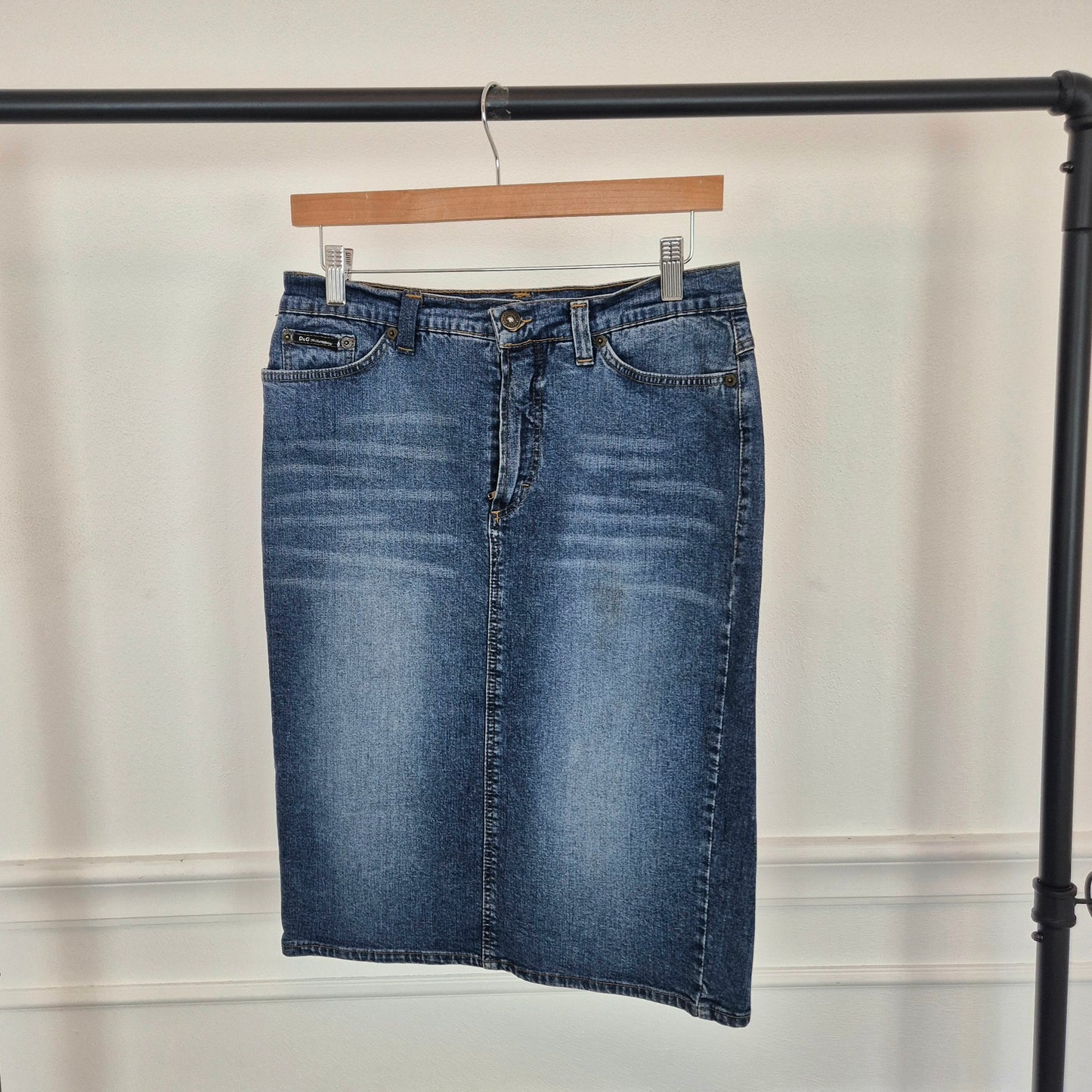 D&G Dolce & Gabbana | Gonna in denim elasticizzato