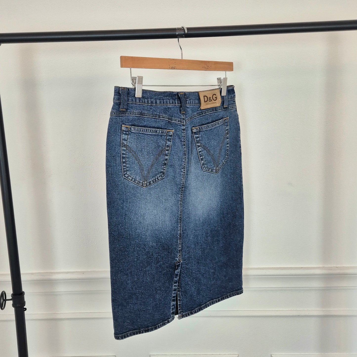 D&G Dolce & Gabbana | Gonna in denim elasticizzato