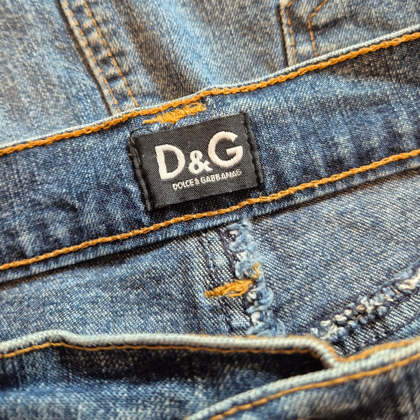 D&G Dolce & Gabbana | Gonna in denim elasticizzato