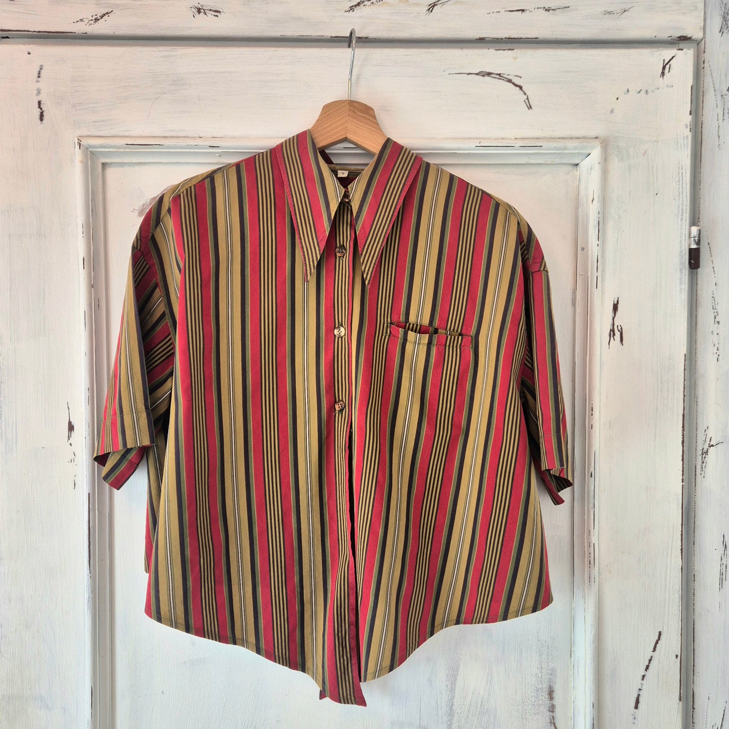 Romeo Gigli | Camicia a righe da annodare in vita