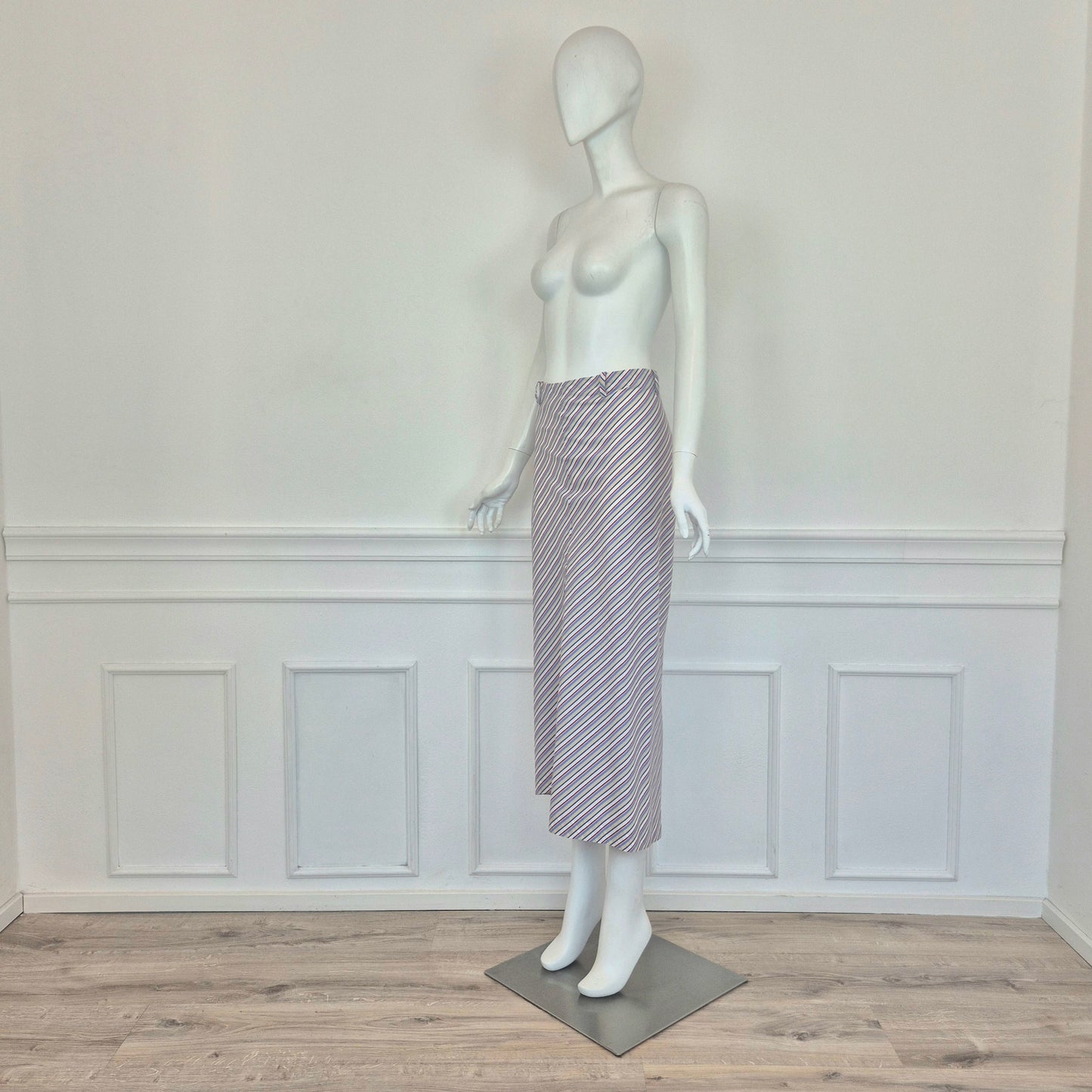 Romeo Gigli | Gonna lunga righe multicolor