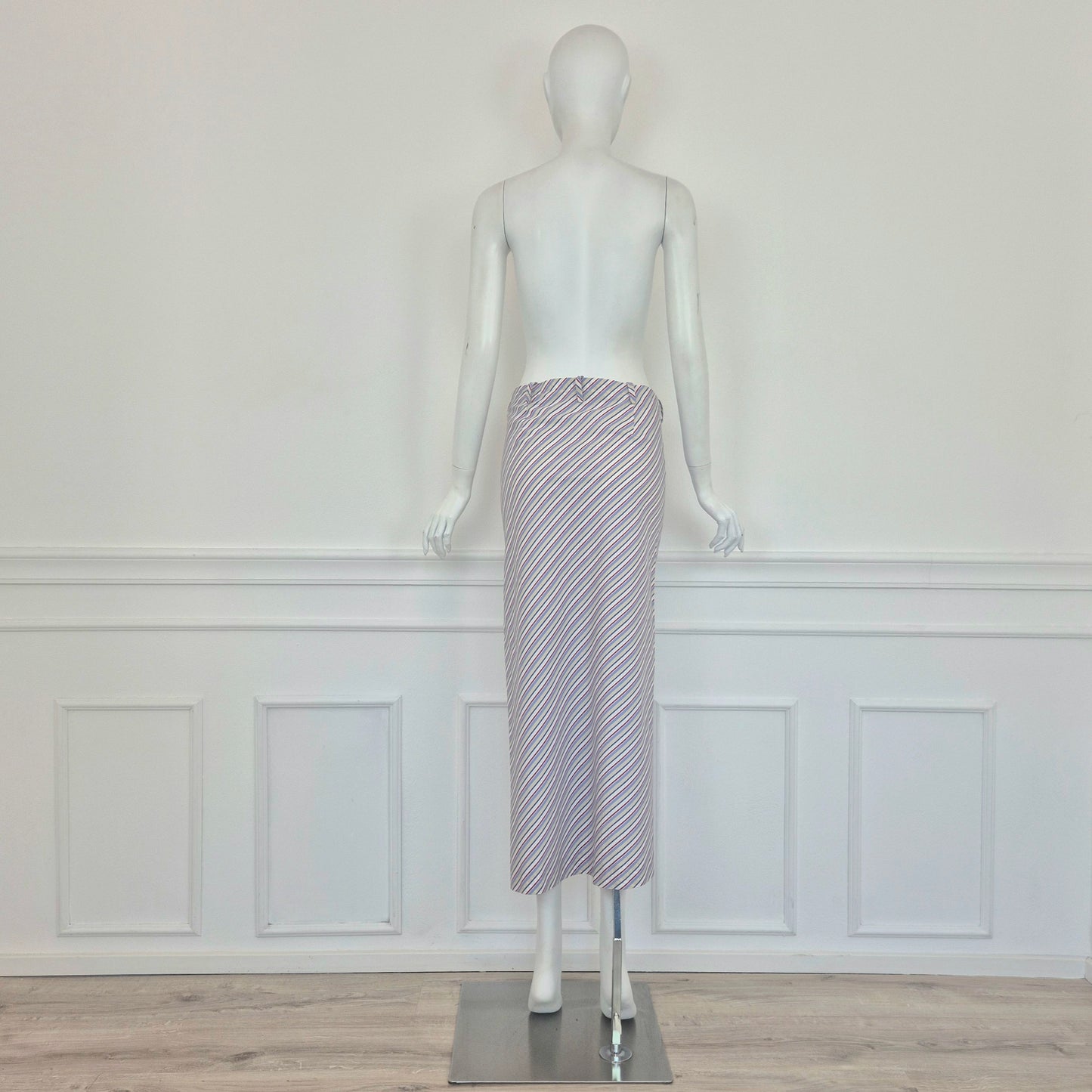 Romeo Gigli | Gonna lunga righe multicolor
