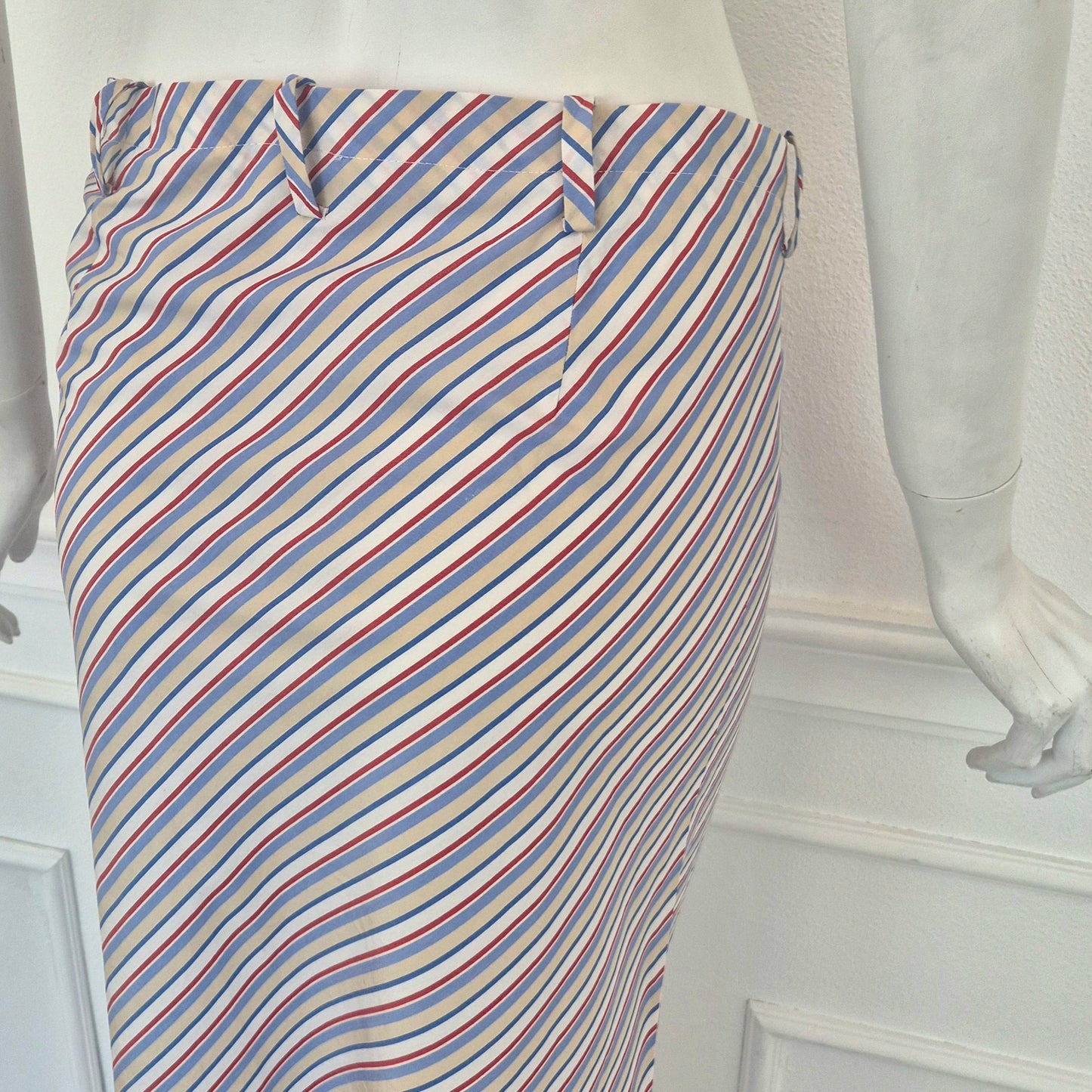 Romeo Gigli | Gonna lunga righe multicolor