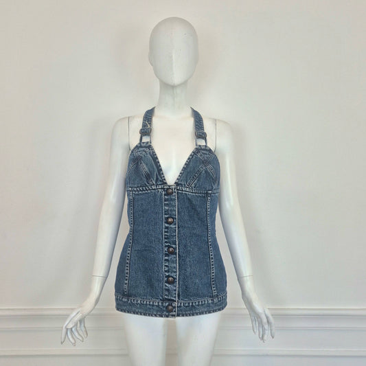 Romeo Gigli jeans | Top in denim