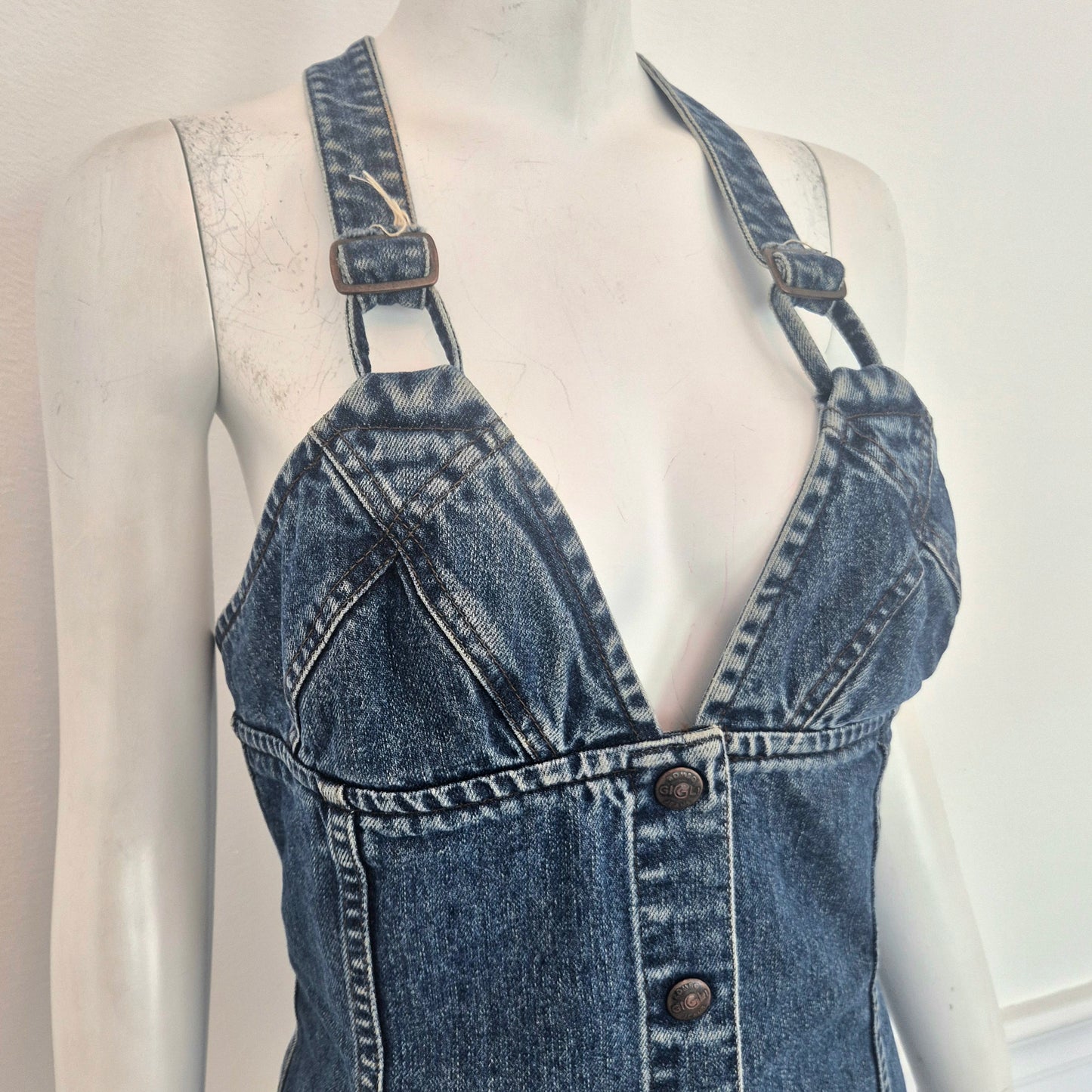 Romeo Gigli jeans | Top in denim