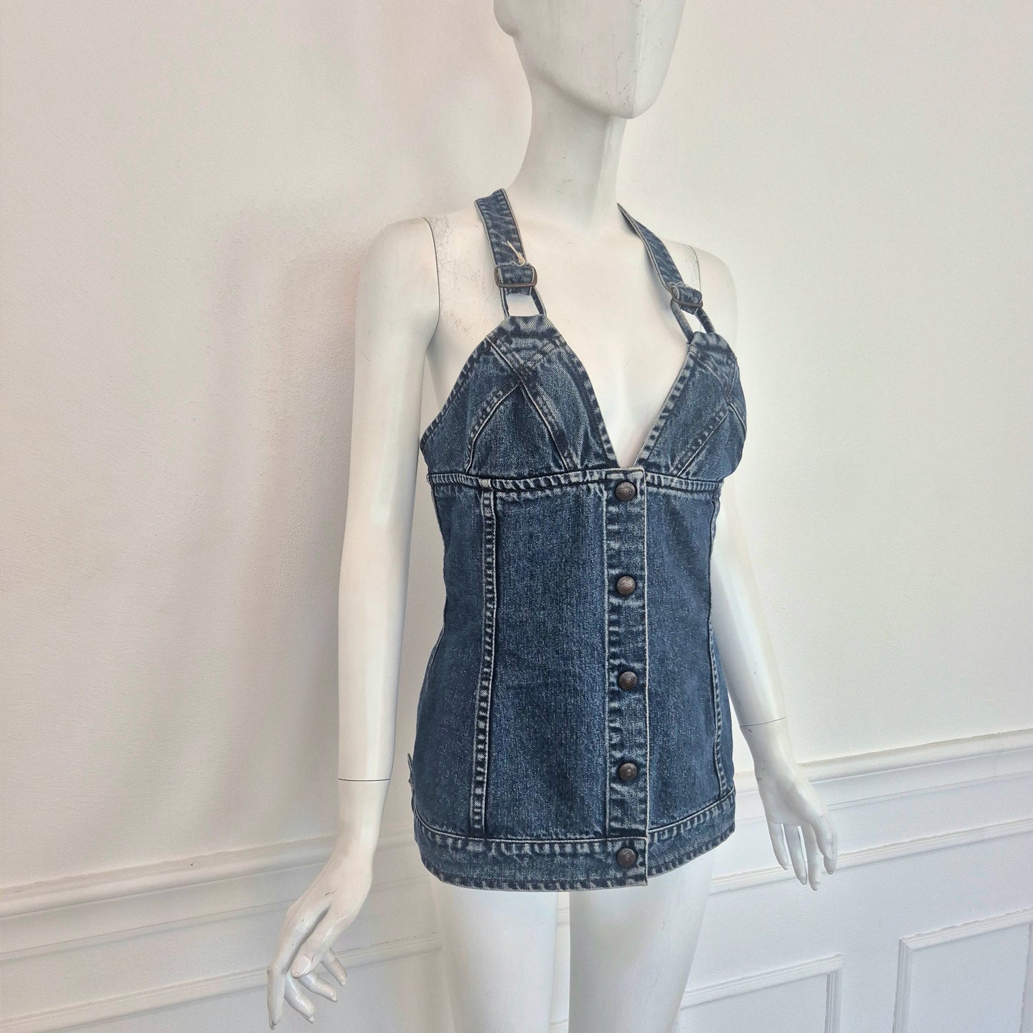 Romeo Gigli jeans | Top in denim