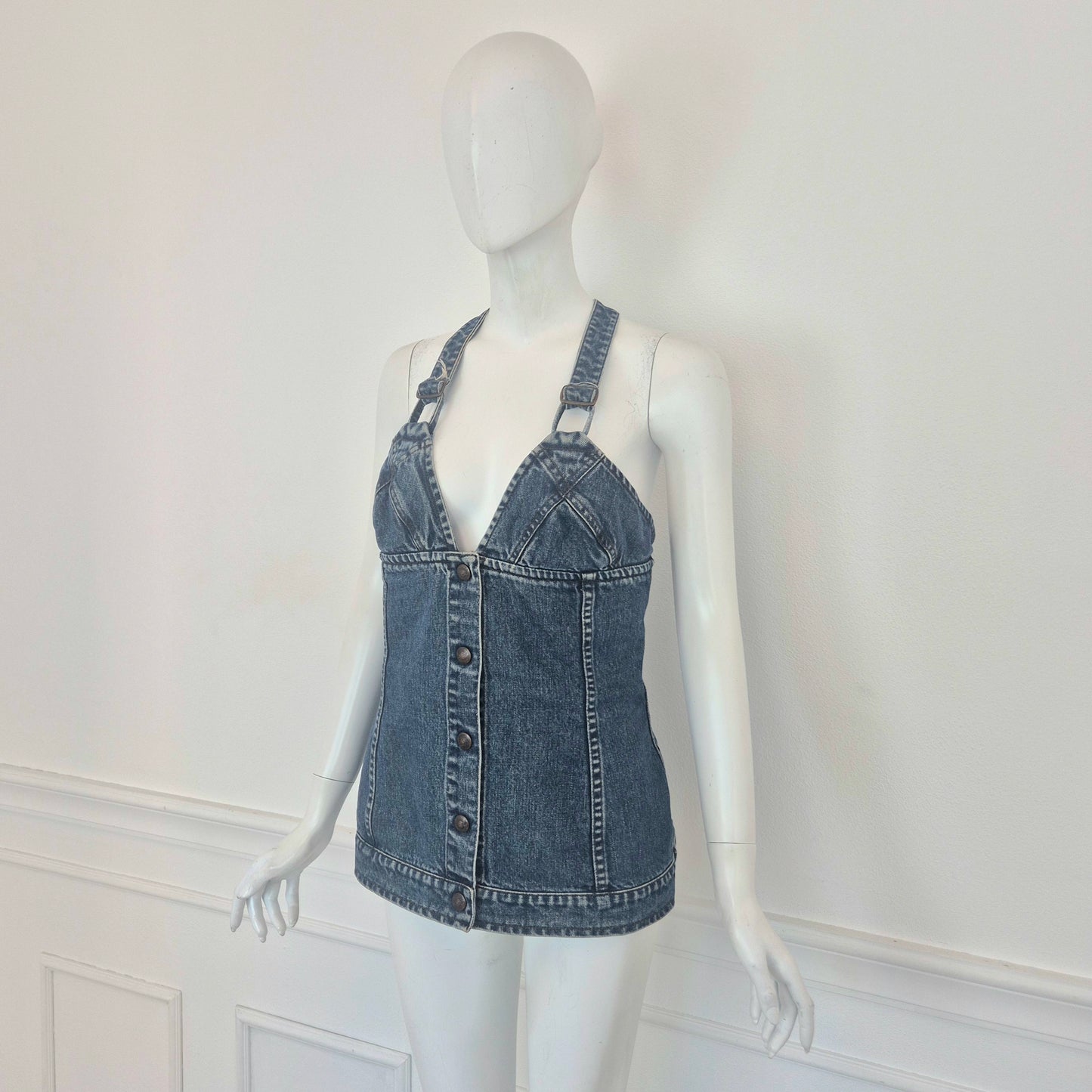 Romeo Gigli jeans | Top in denim