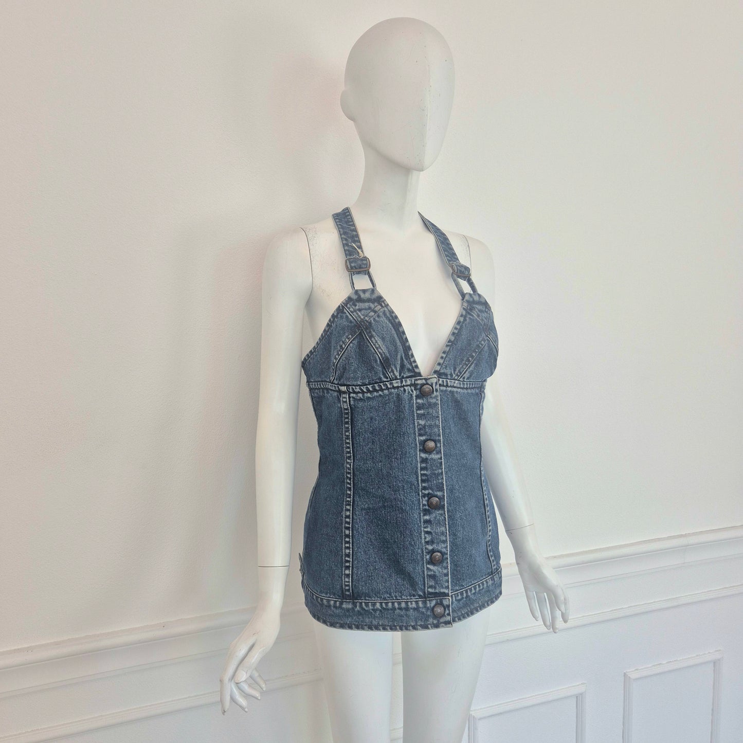 Romeo Gigli jeans | Top in denim