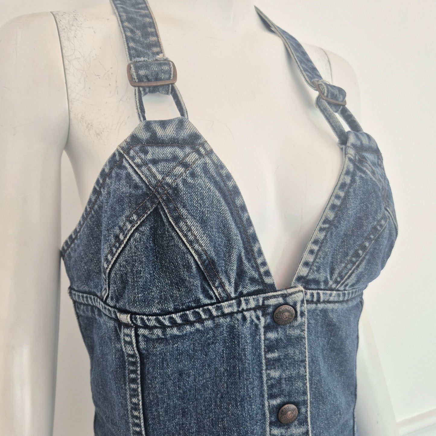 Romeo Gigli jeans | Top in denim
