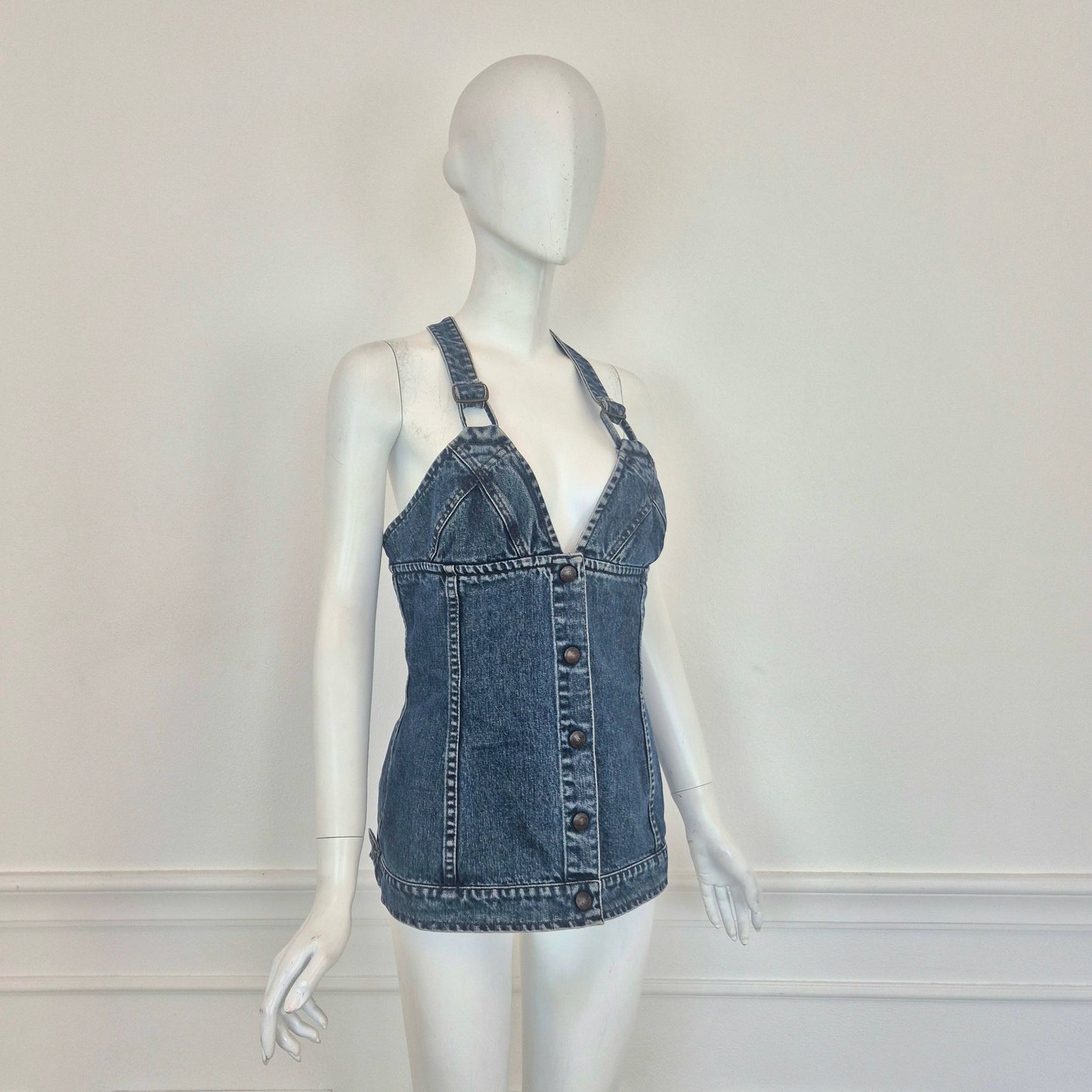 Romeo Gigli jeans | Top in denim