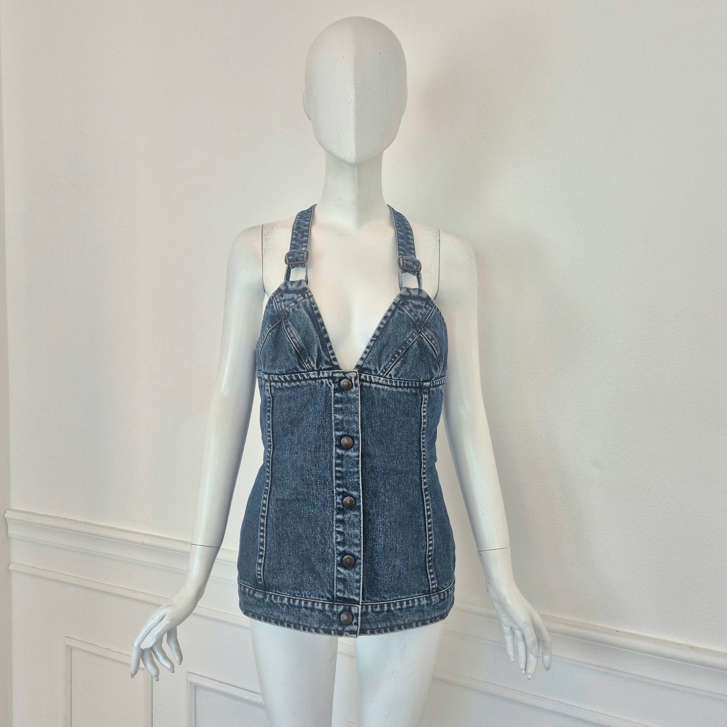 Romeo Gigli jeans | Top in denim