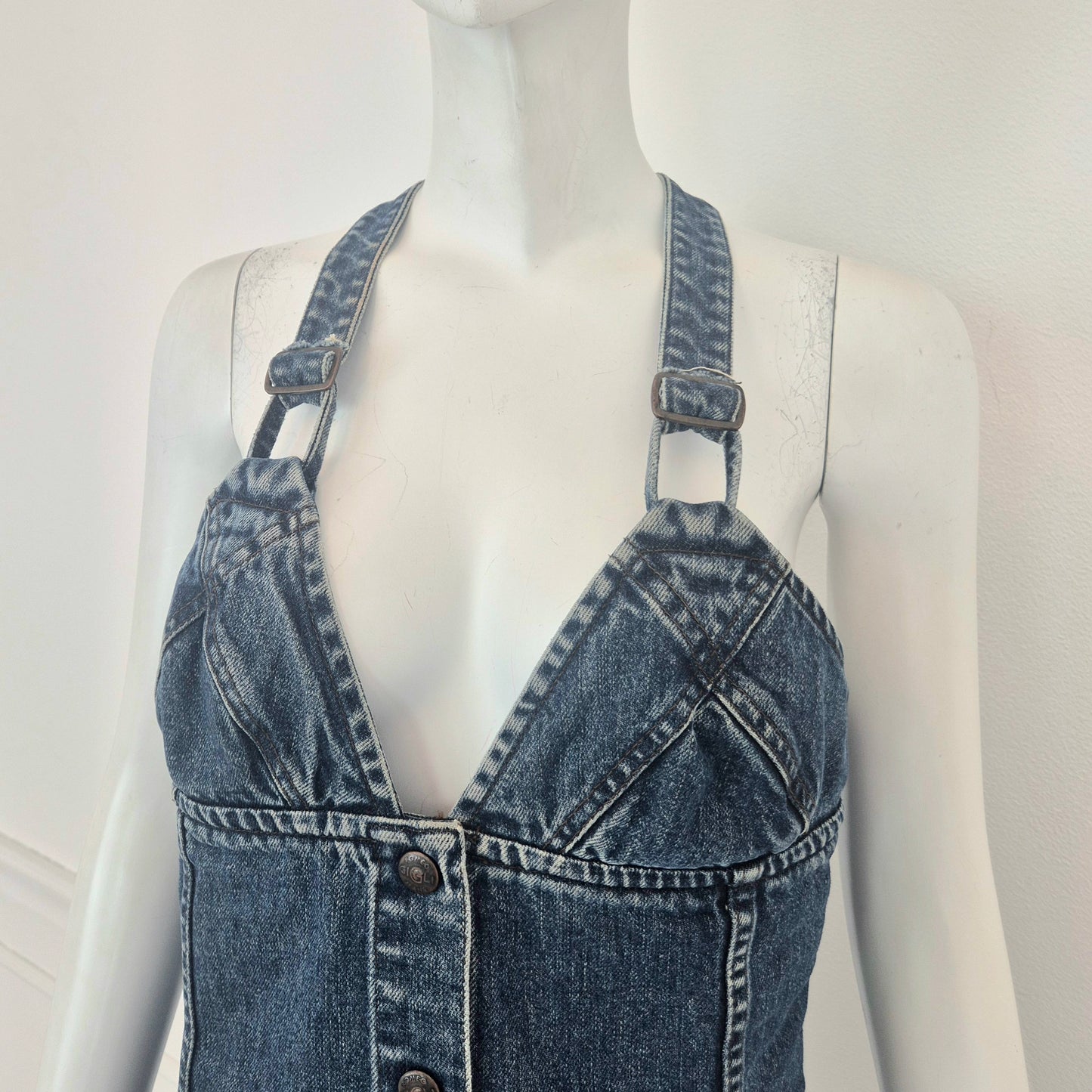 Romeo Gigli jeans | Top in denim