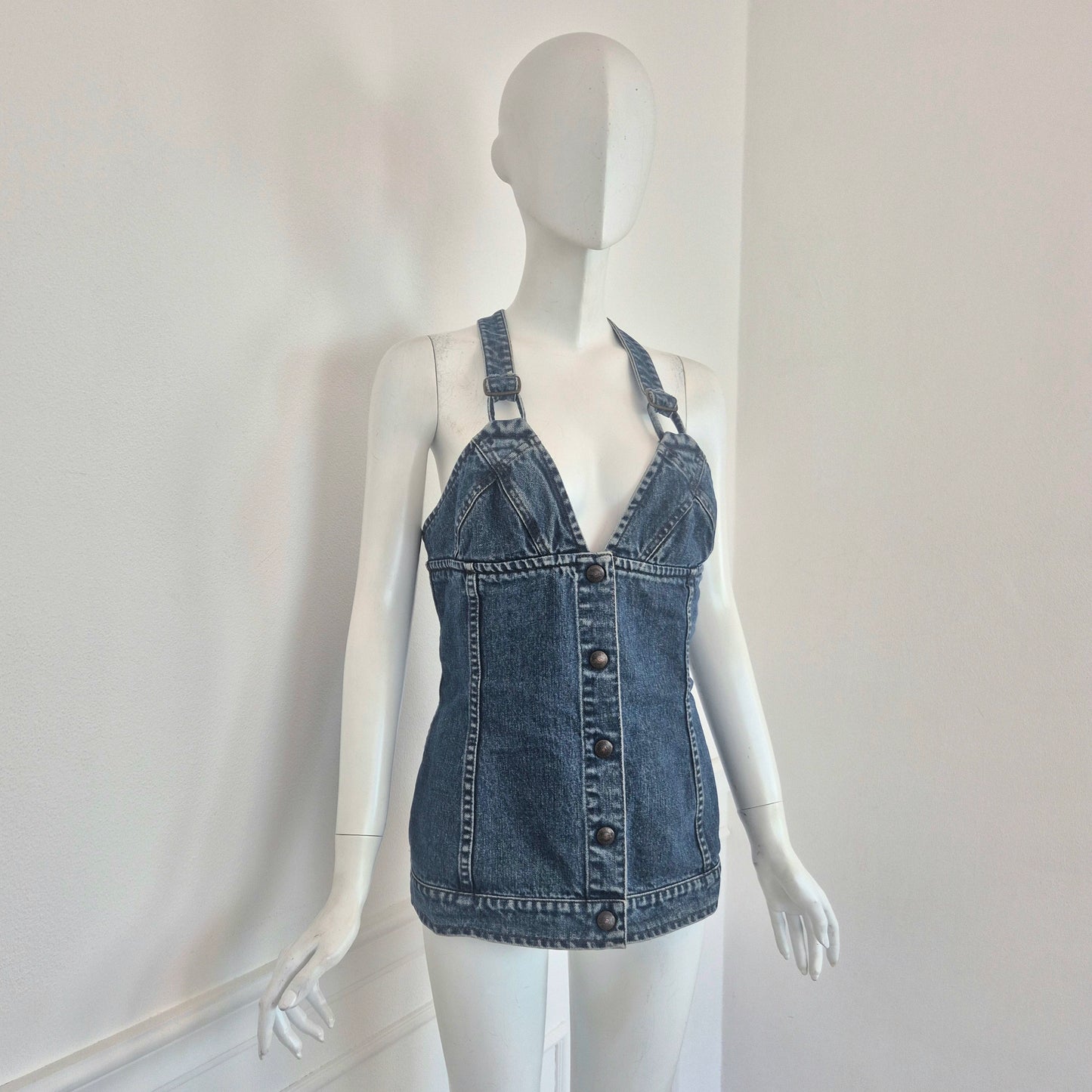 Romeo Gigli jeans | Top in denim