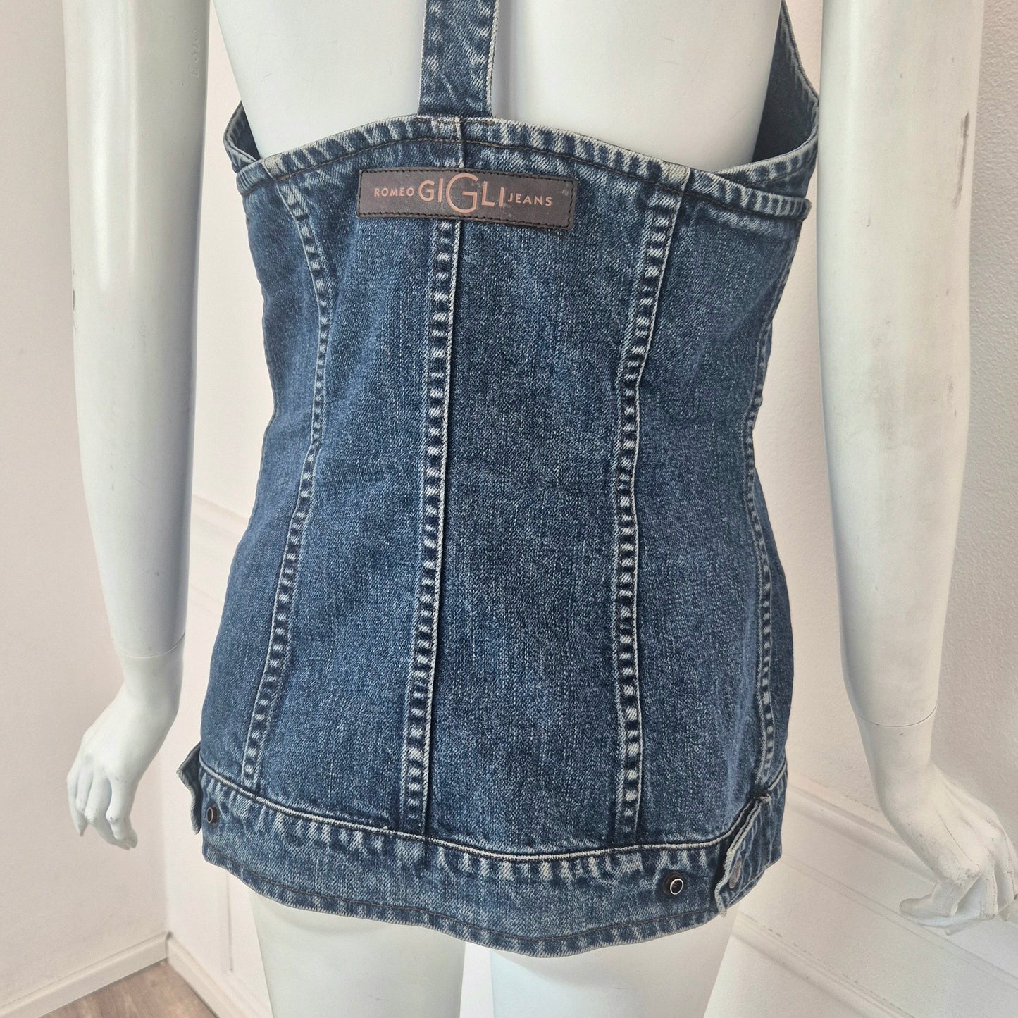 Romeo Gigli jeans | Top in denim