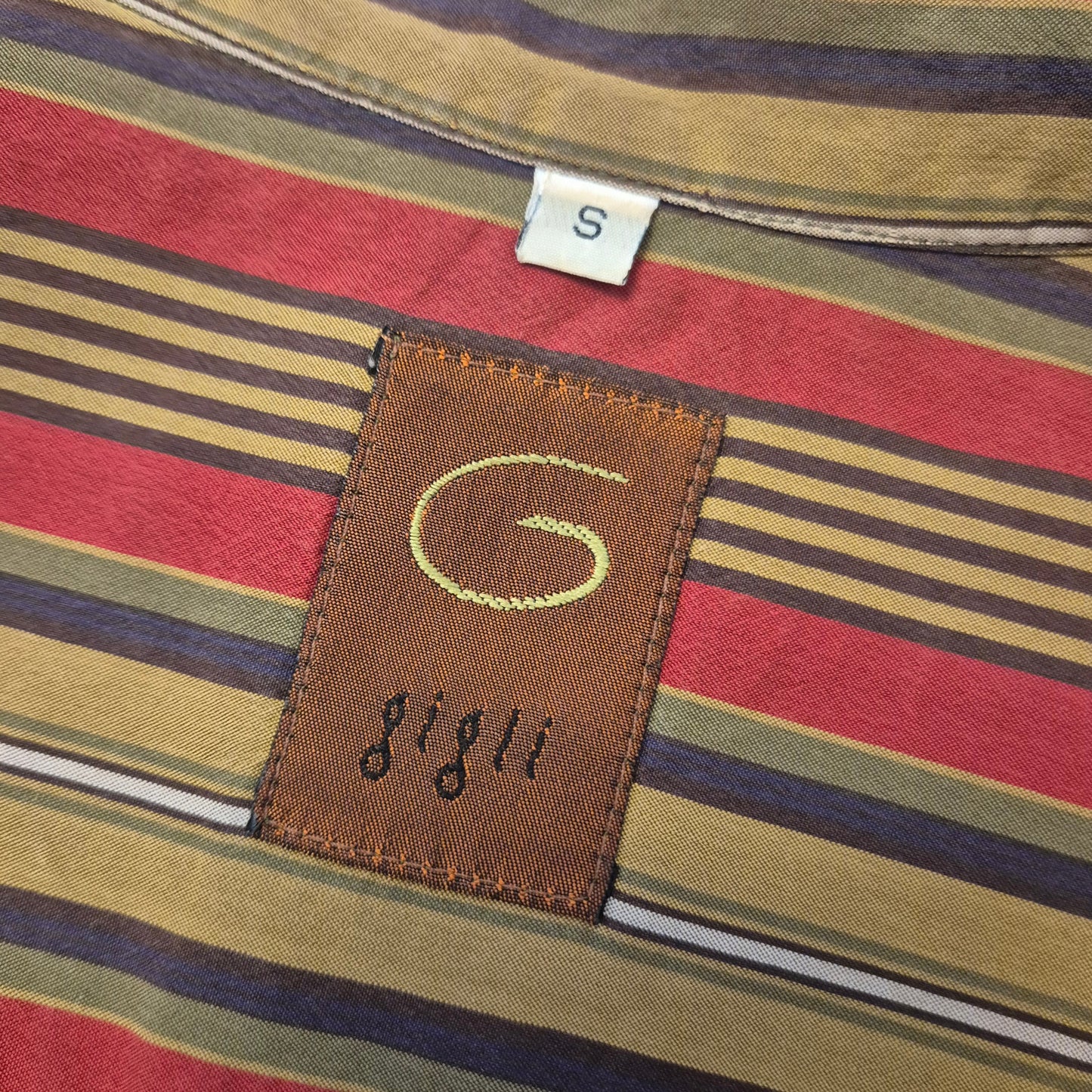 Romeo Gigli | Camicia a righe da annodare in vita