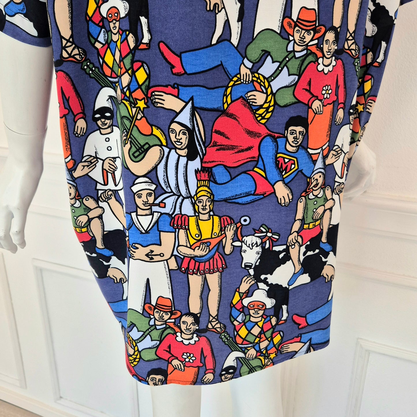 Moschino | Camicia stampa "maschere"