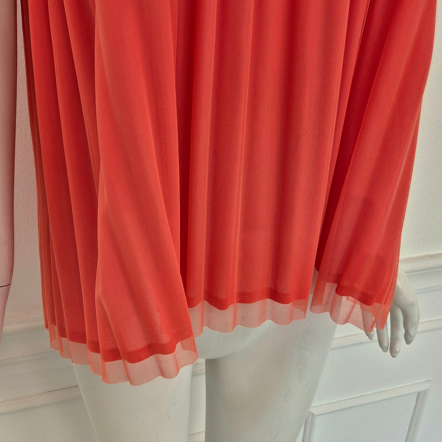 Pleats Please Issey Miyake | Top plissè doppio strato