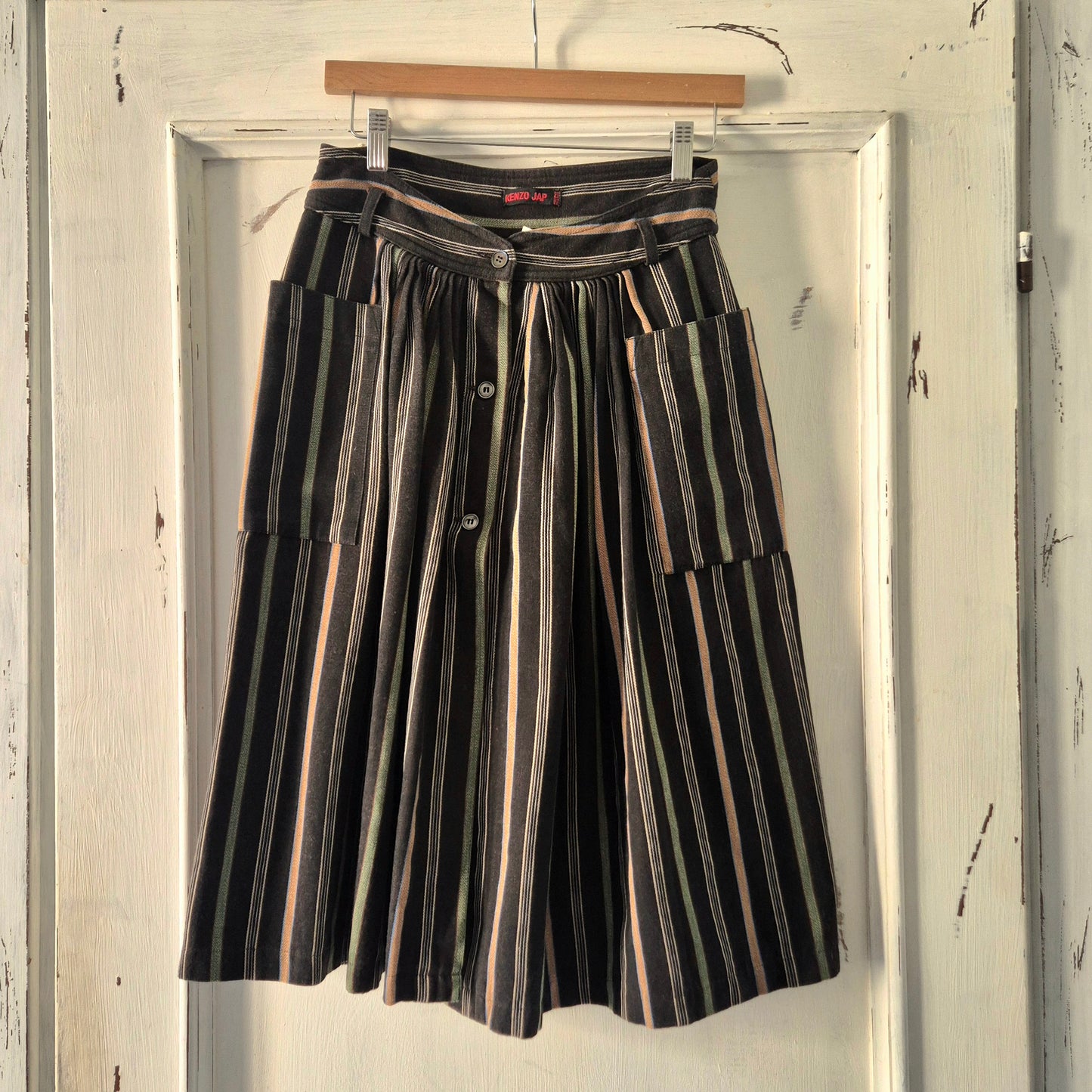 Kenzo | Gonna a righe in cotone