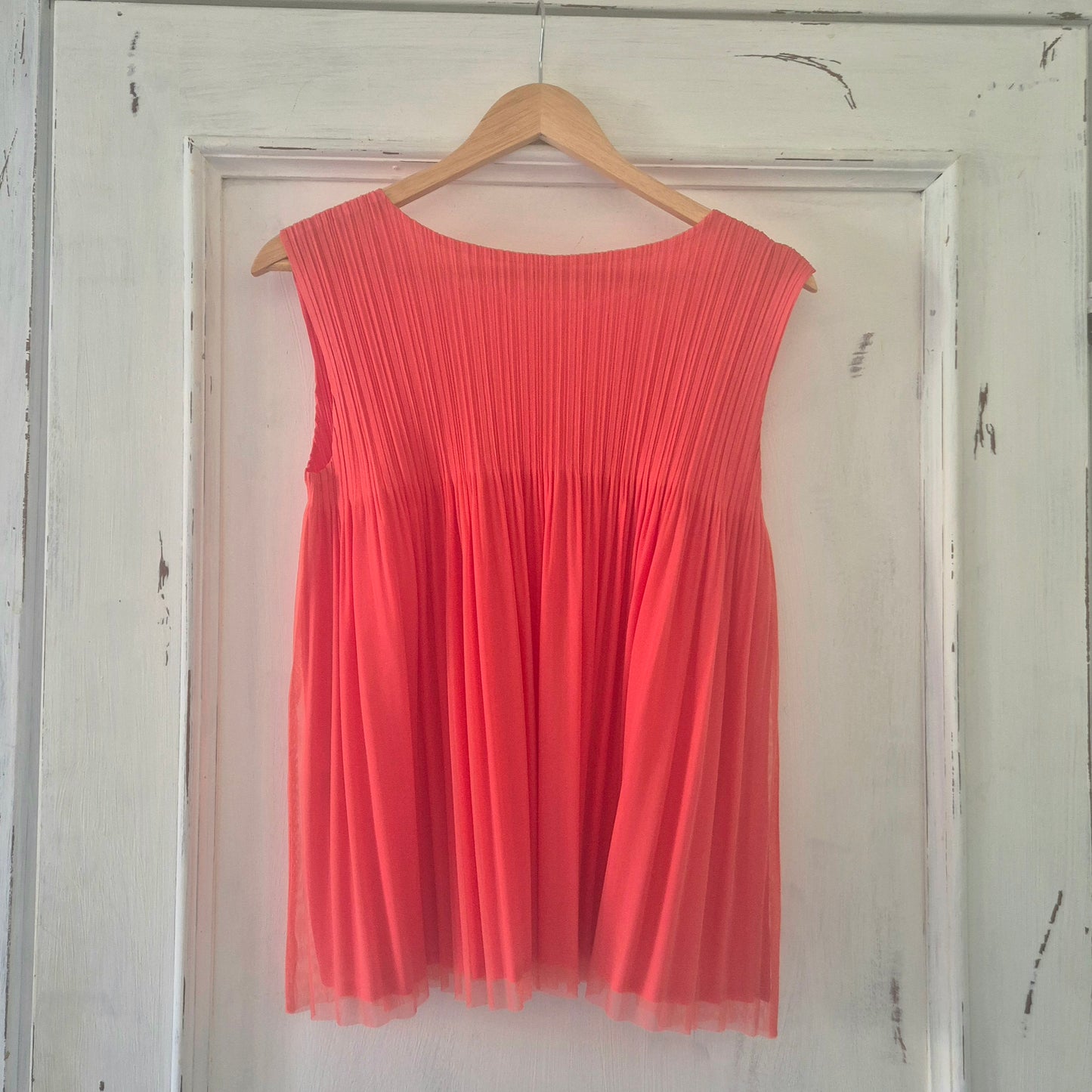 Pleats Please Issey Miyake | Top plissè doppio strato