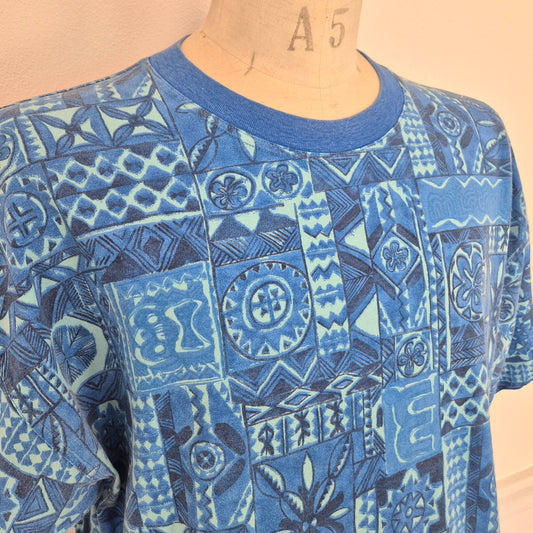 Mistral | T shirt vintage uomo azzurra