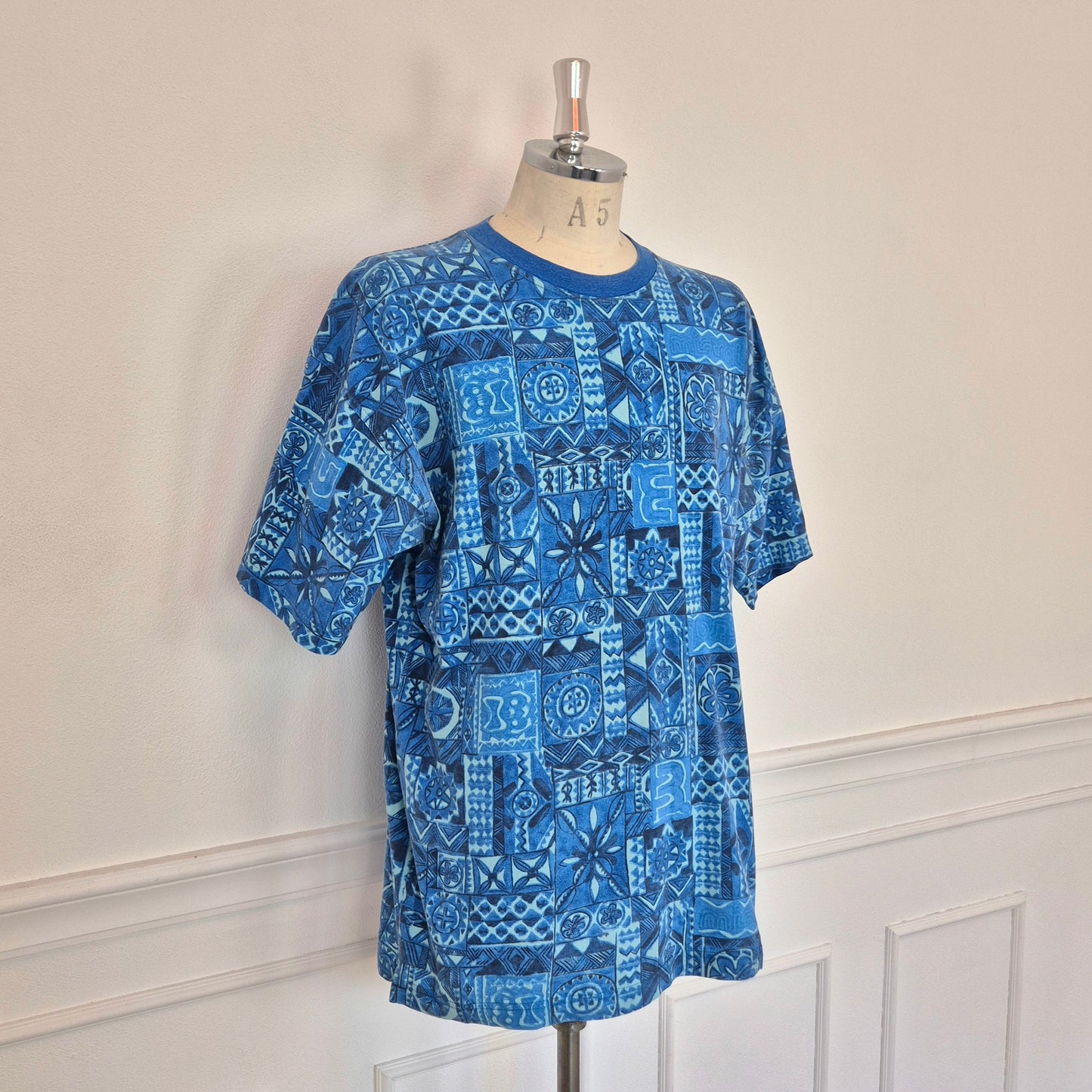 Mistral | T shirt vintage uomo azzurra