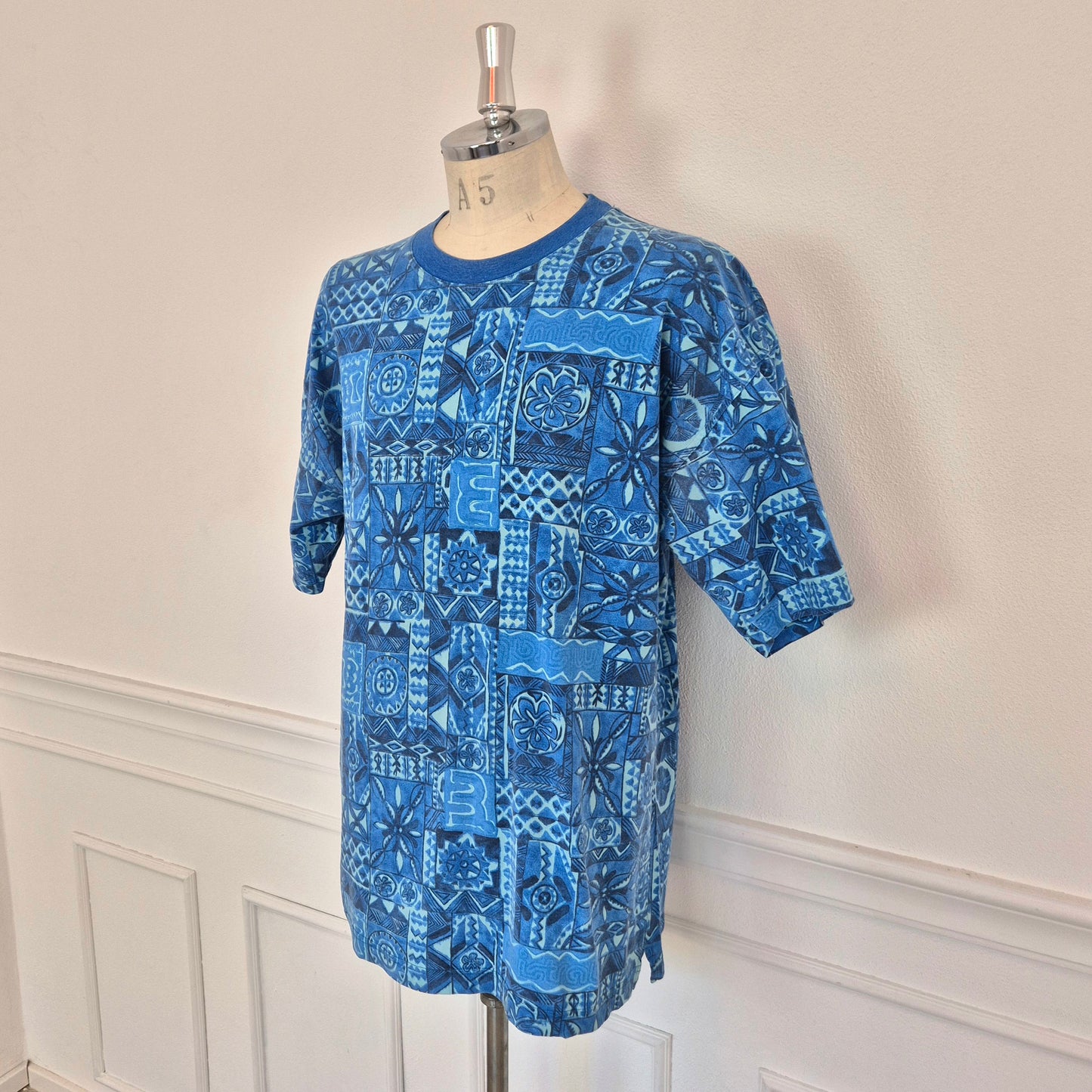 Mistral | T shirt vintage uomo azzurra