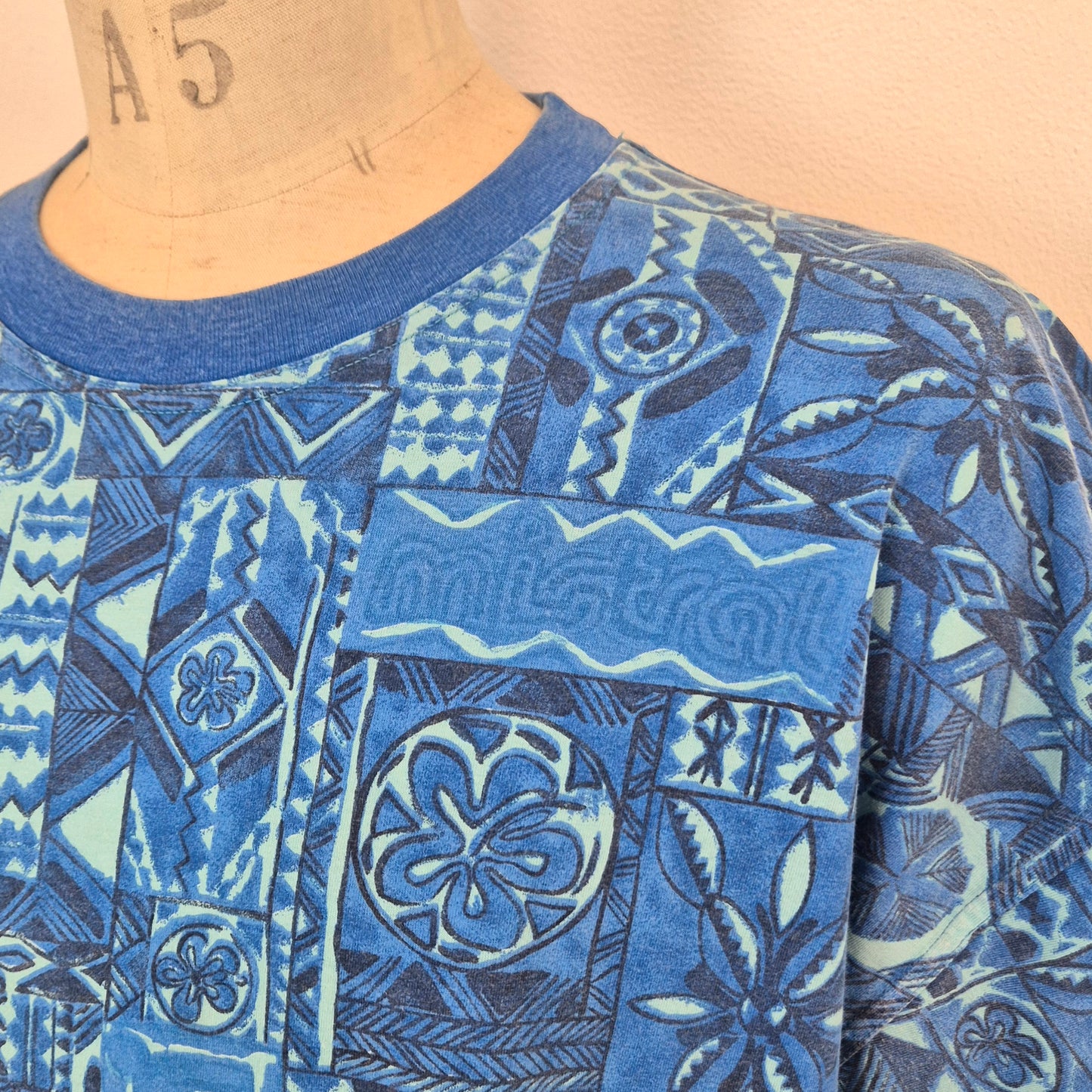 Mistral | T shirt vintage uomo azzurra
