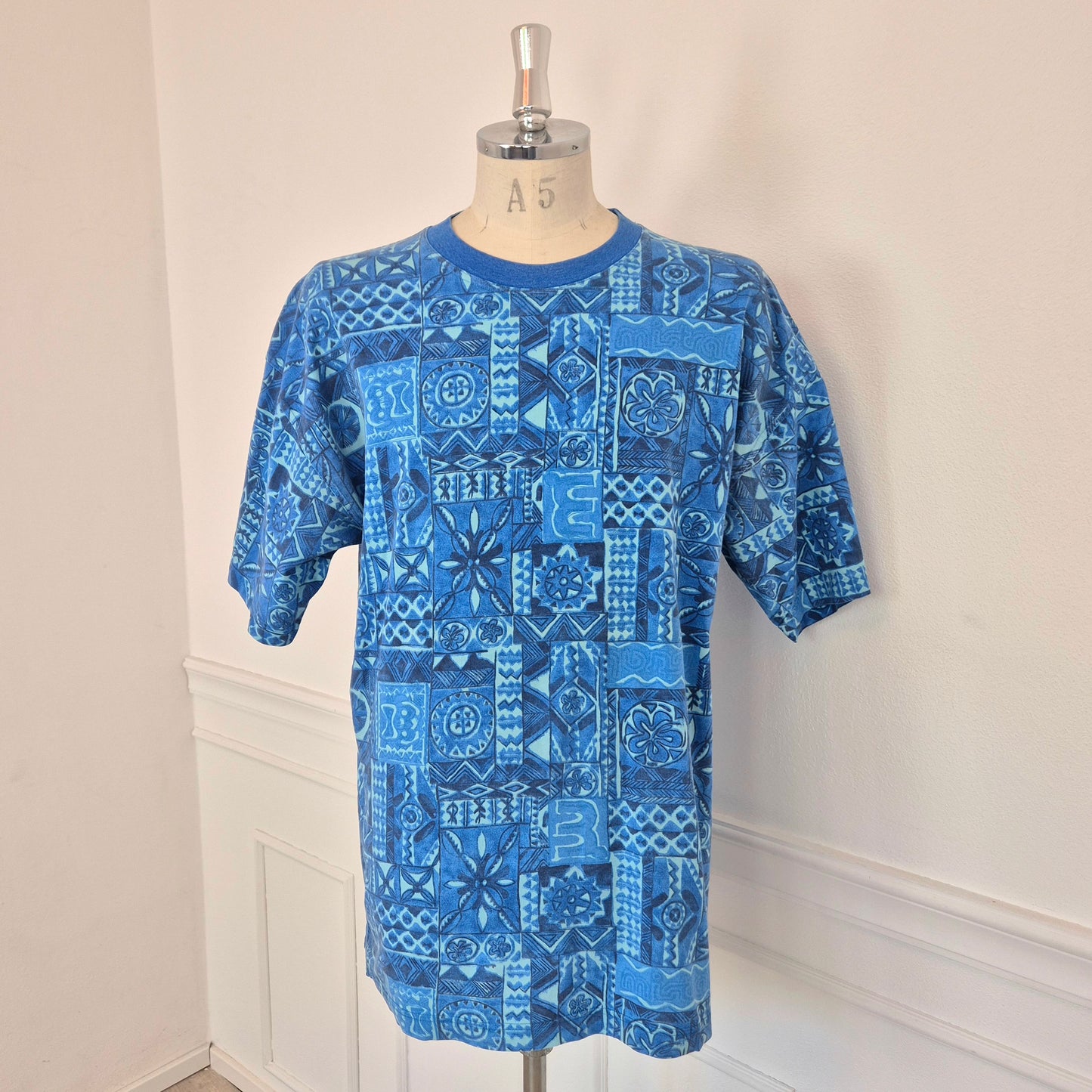 Mistral | T shirt vintage uomo azzurra