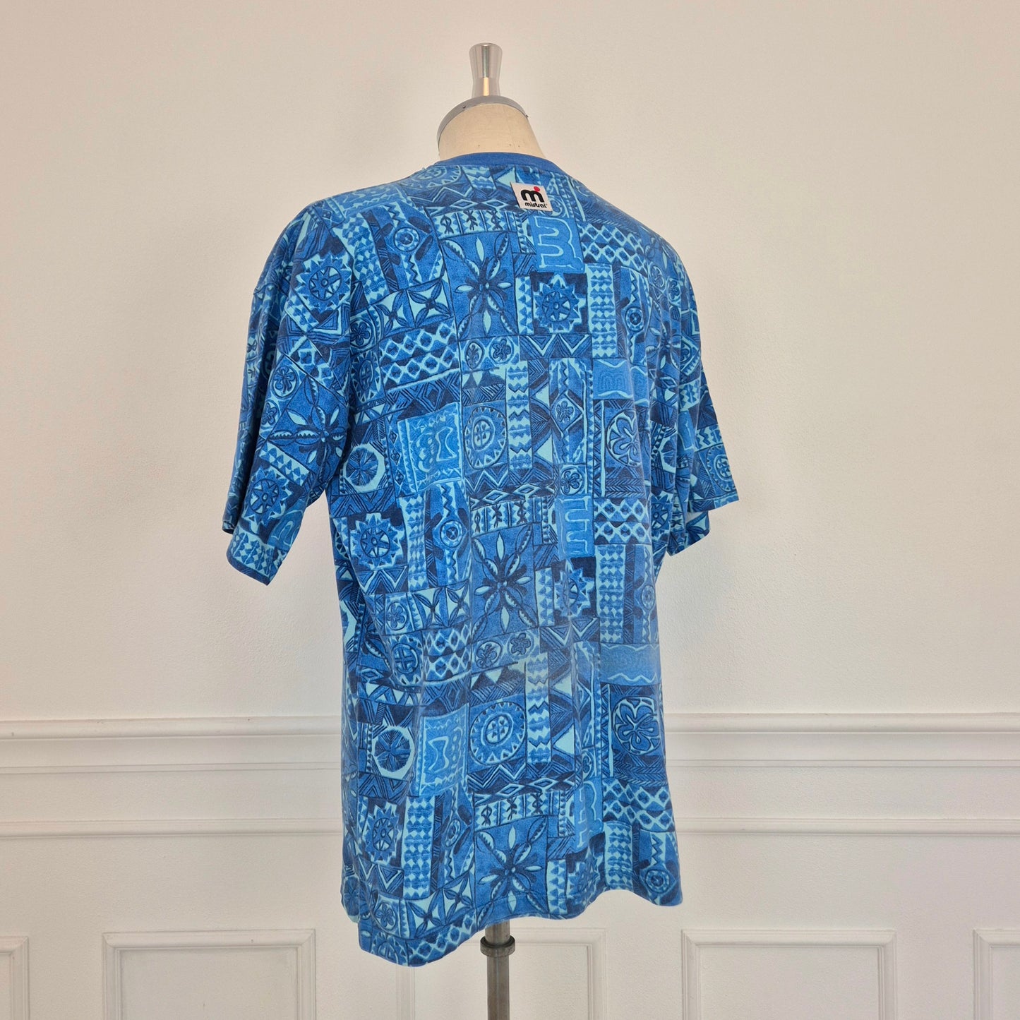 Mistral | T shirt vintage uomo azzurra
