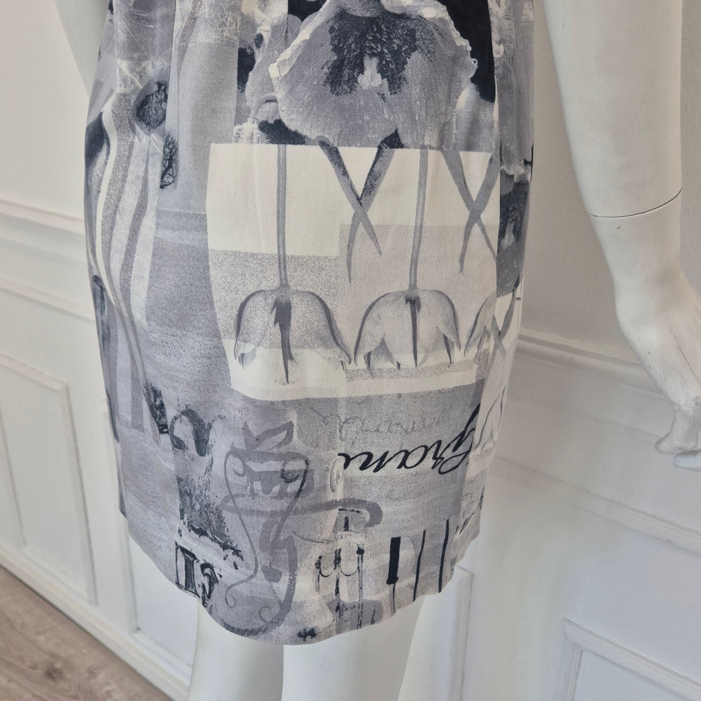 Kenzo | Abito tubino cotone stampato
