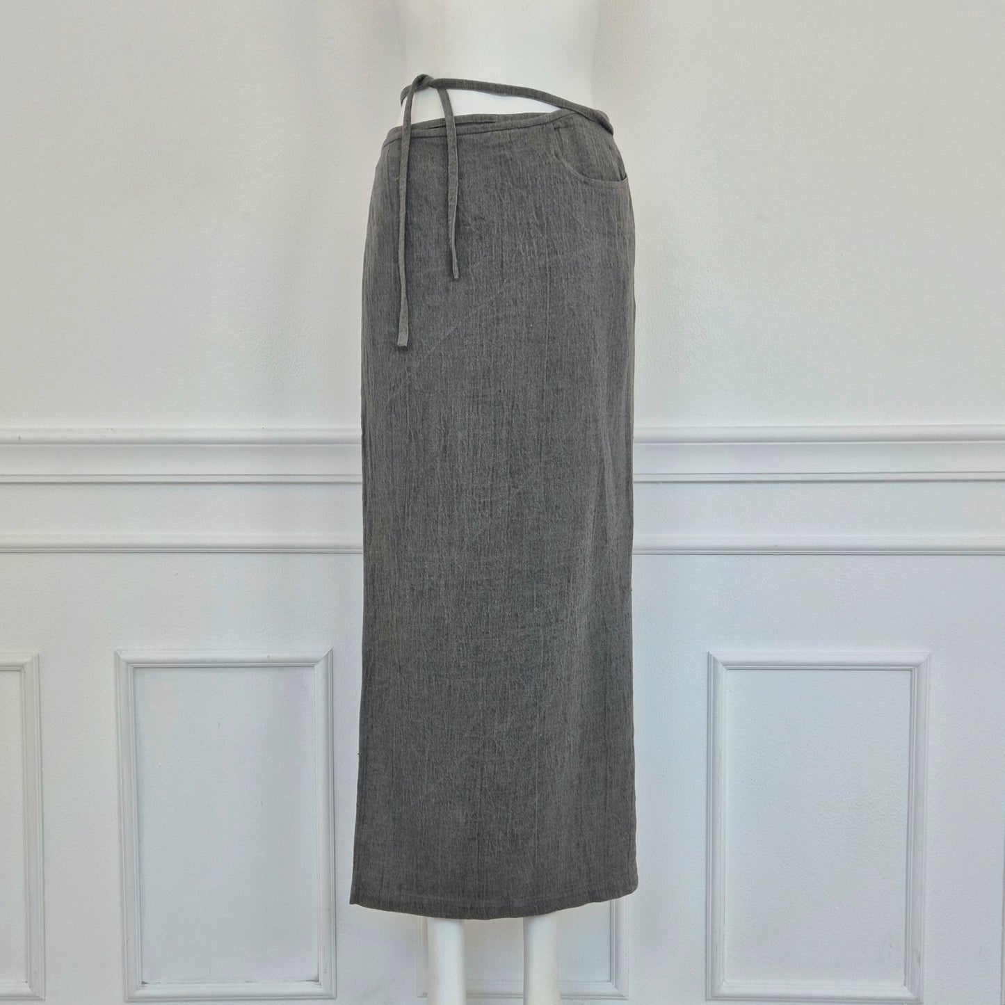 Jil Sander | Gonna lunga vintage puro lino