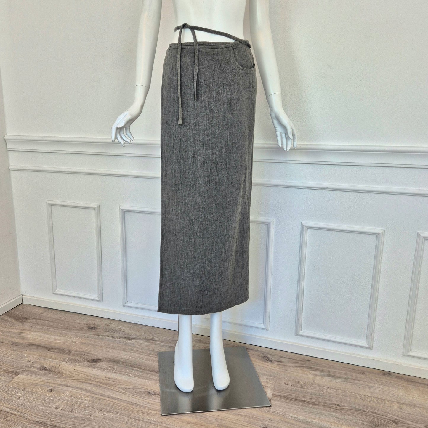 Jil Sander | Gonna lunga vintage puro lino