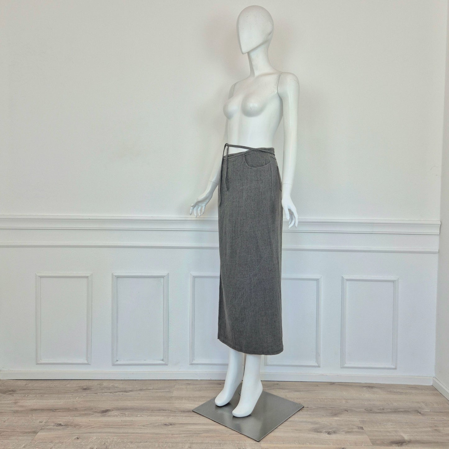 Jil Sander | Gonna lunga vintage puro lino