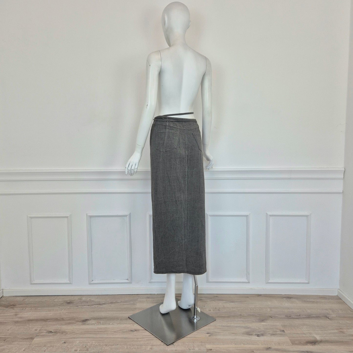 Jil Sander | Gonna lunga vintage puro lino
