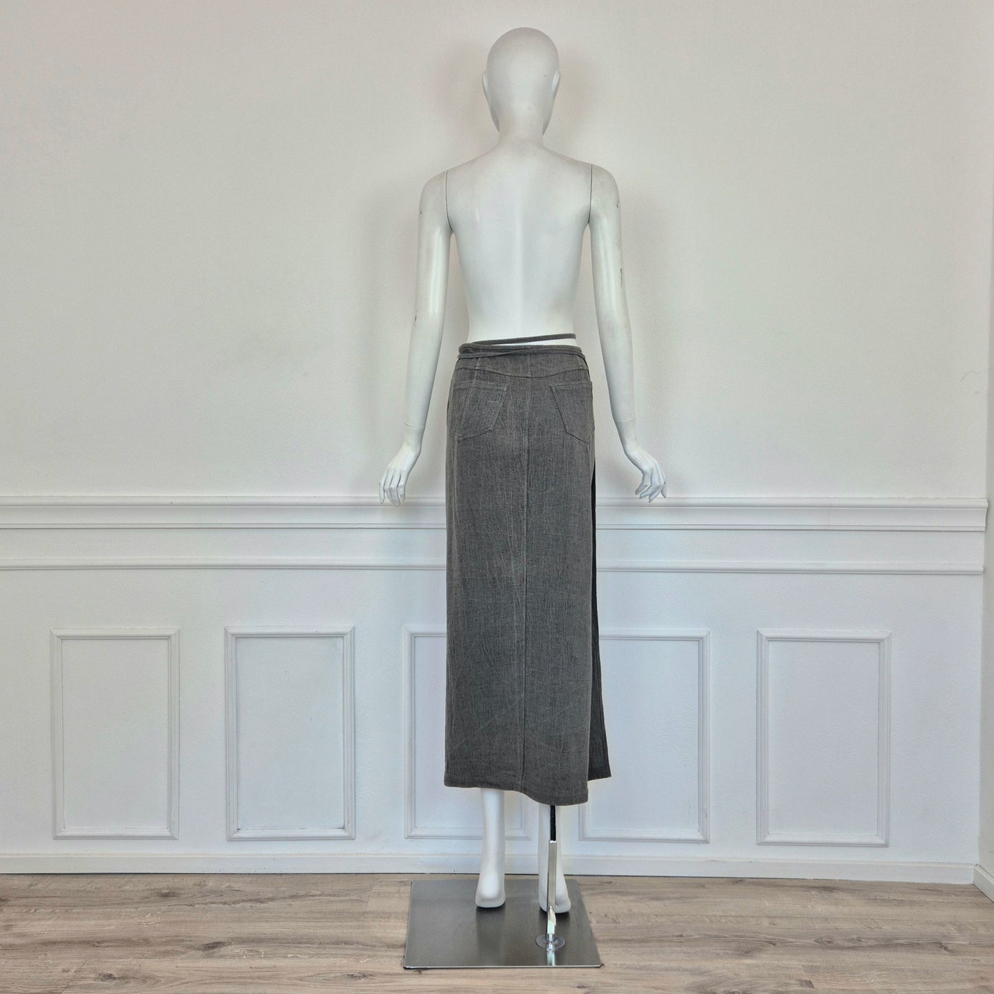 Jil Sander | Gonna lunga vintage puro lino