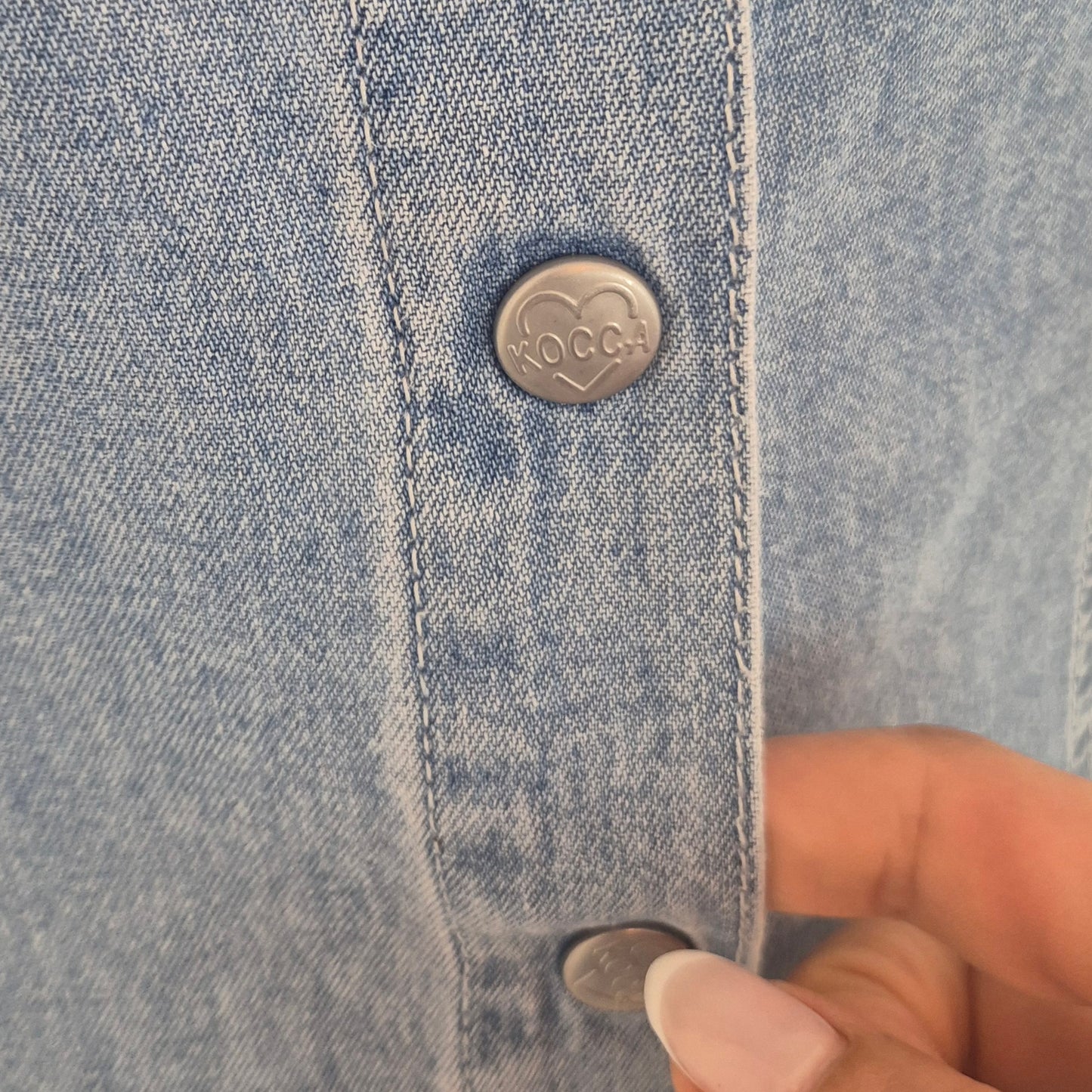 Kocca | Abito scamiciato denim