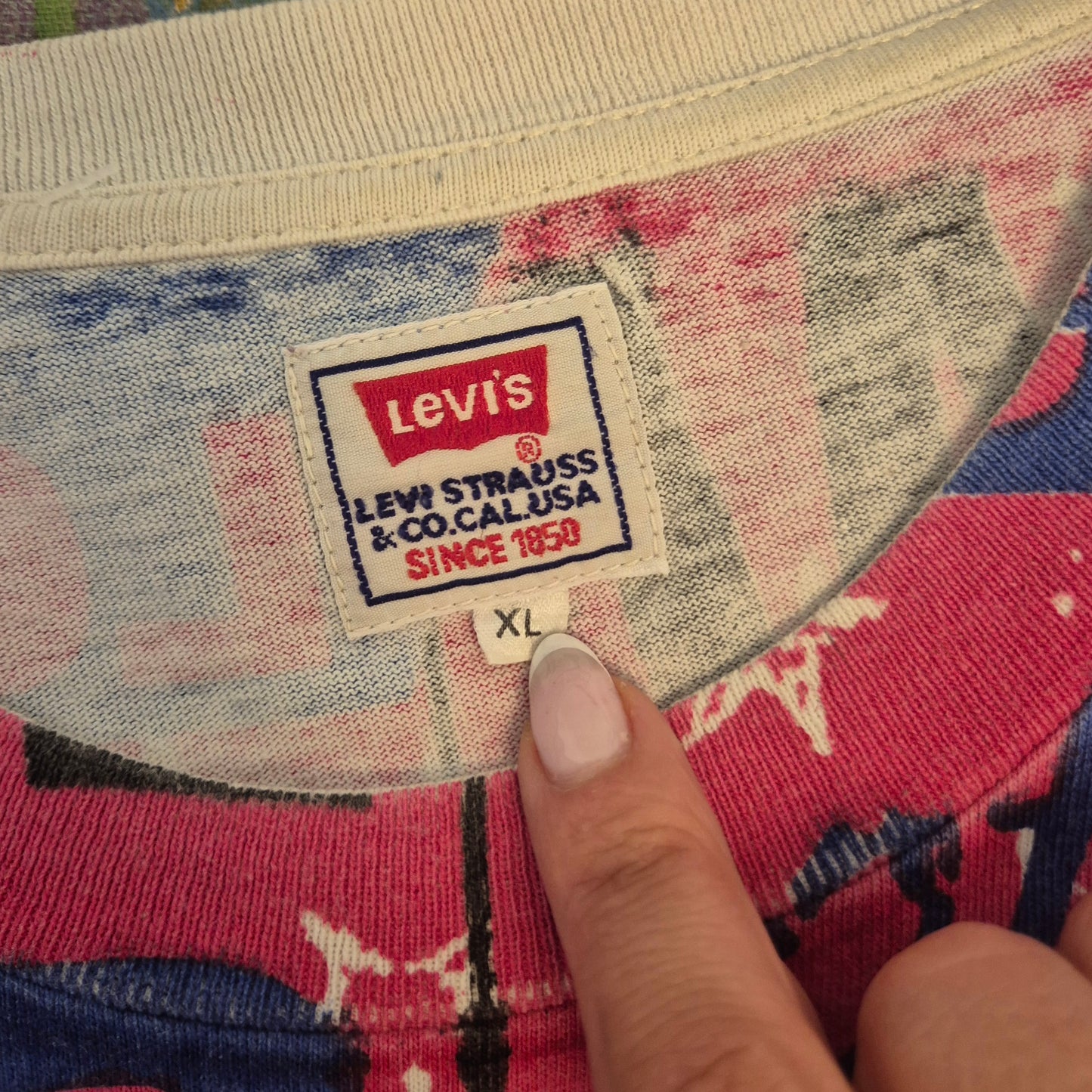 Levi's | T-shirt vintage uomo con scritte
