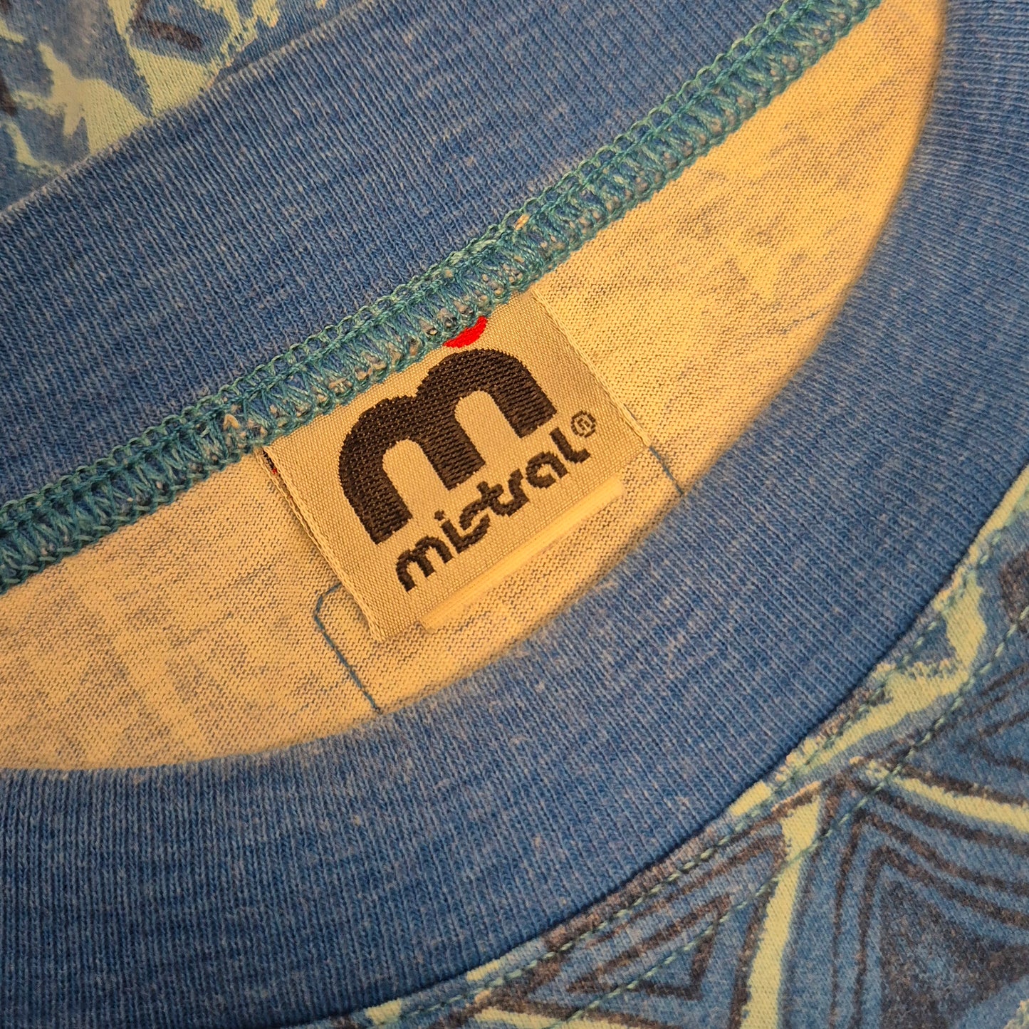 Mistral | T shirt vintage uomo azzurra