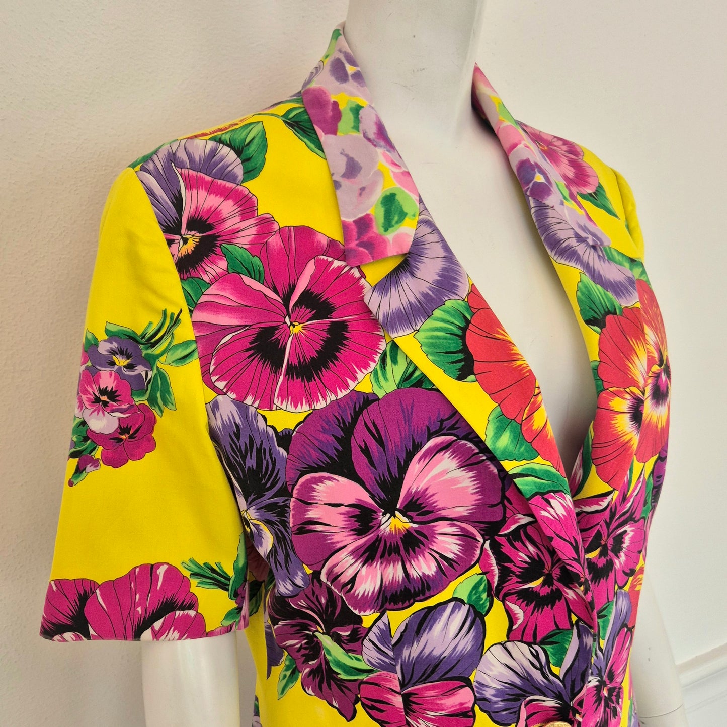 Versace Jeans Couture | Giacca manica corta stampa floreale