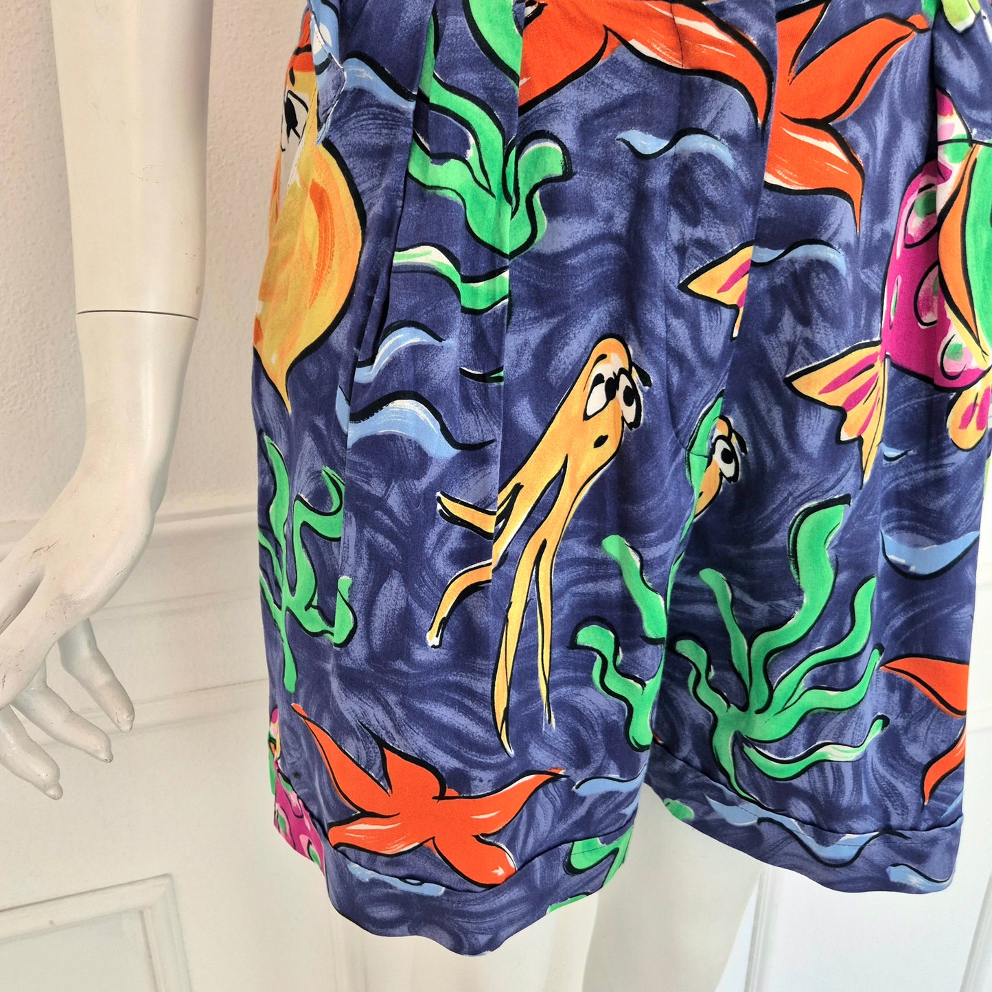 Escada | Shorts estivi fantasia pesci
