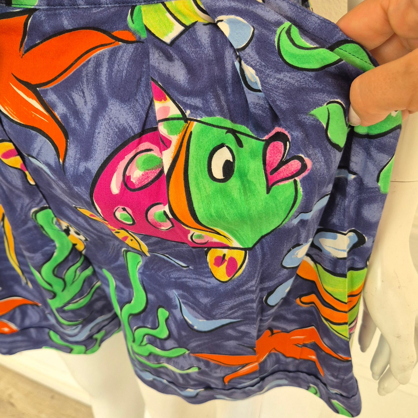 Escada | Shorts estivi fantasia pesci