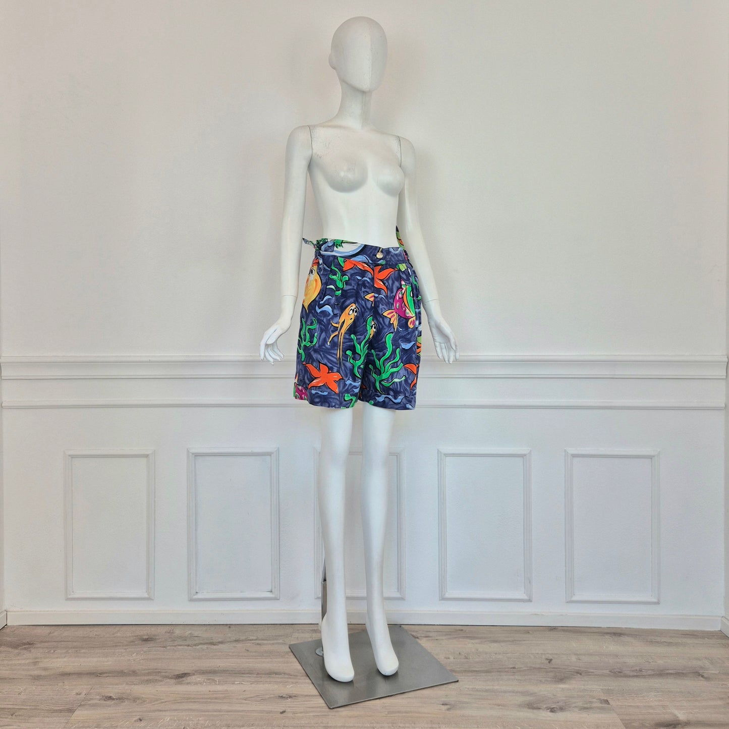 Escada | Shorts estivi fantasia pesci