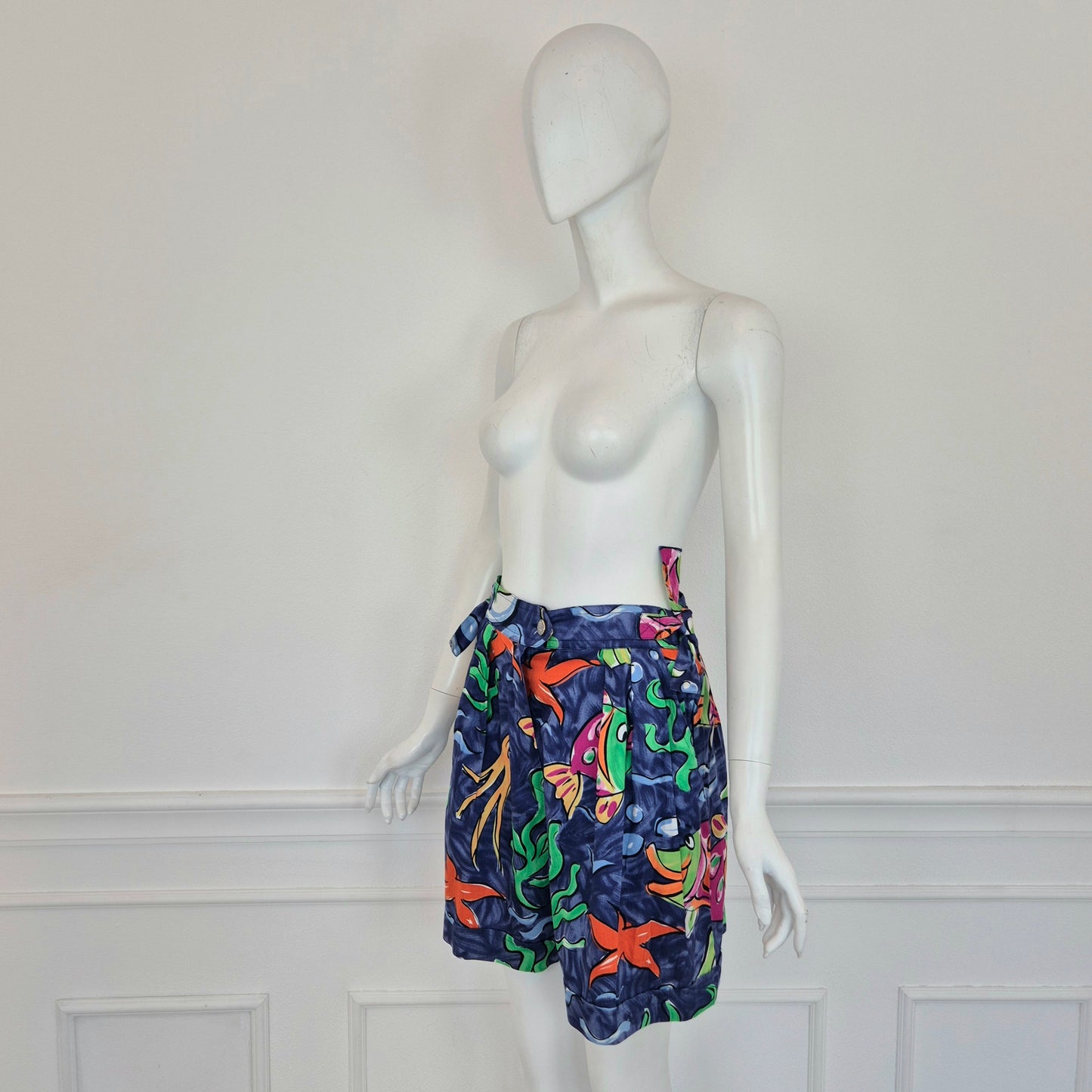 Escada | Shorts estivi fantasia pesci