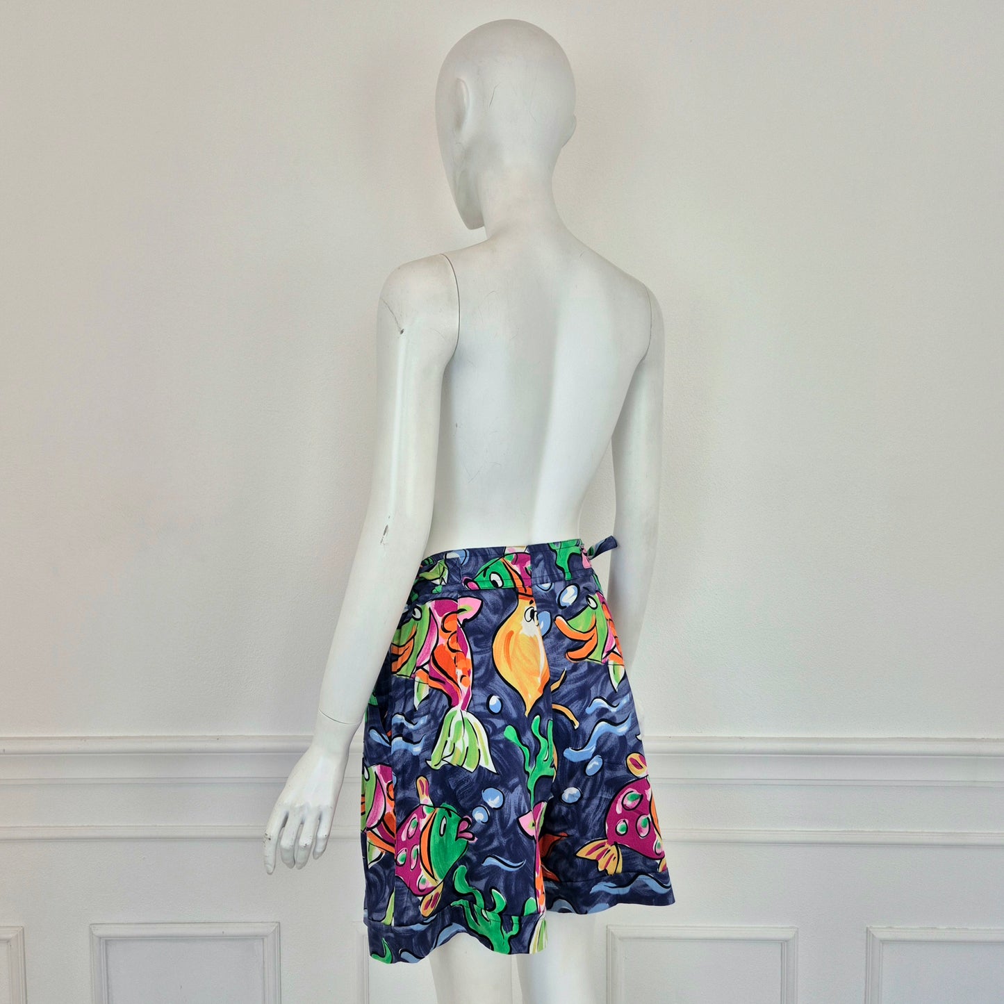 Escada | Shorts estivi fantasia pesci