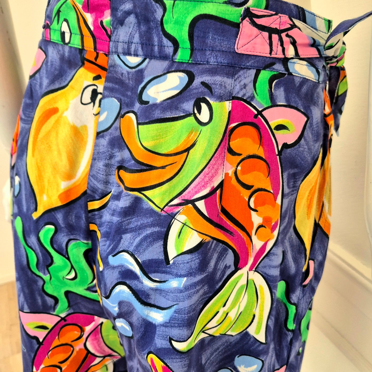Escada | Shorts estivi fantasia pesci