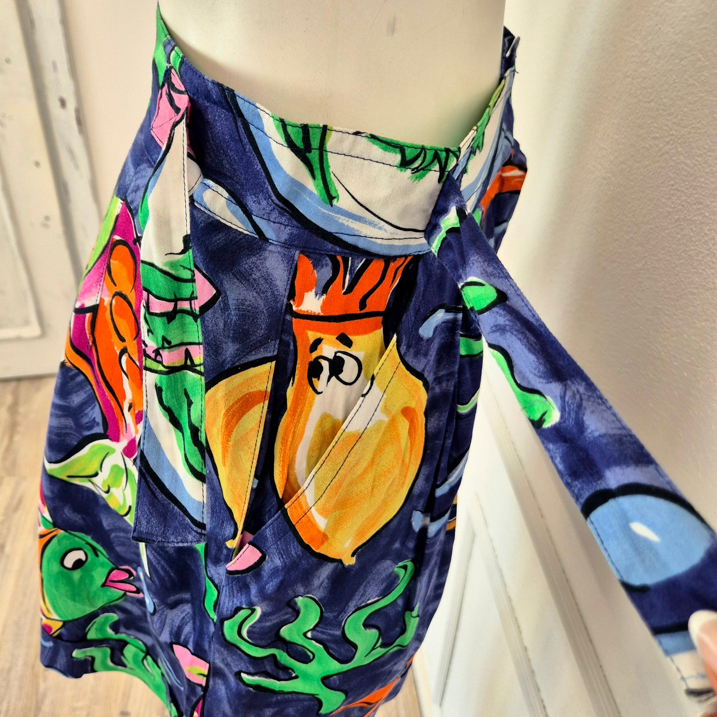 Escada | Shorts estivi fantasia pesci