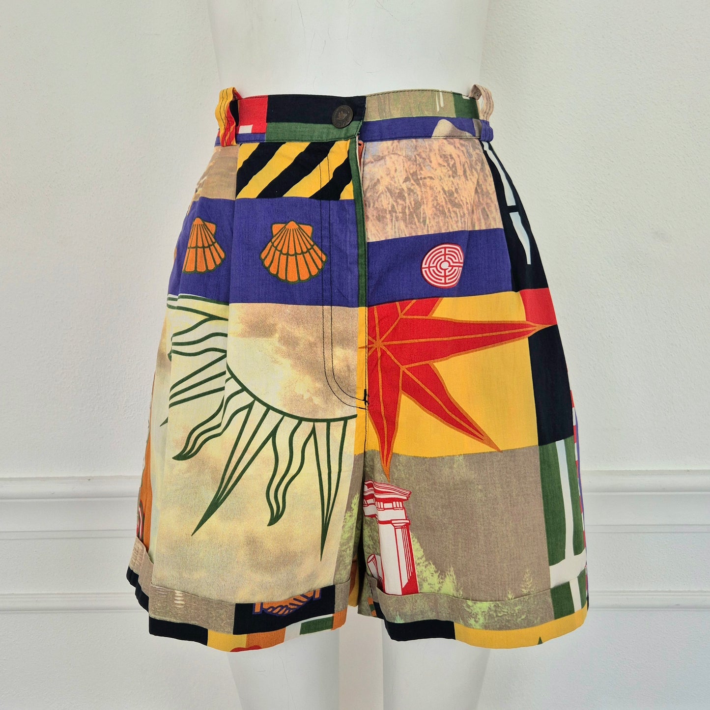 Moschino | Shorts estivi cotone stampato