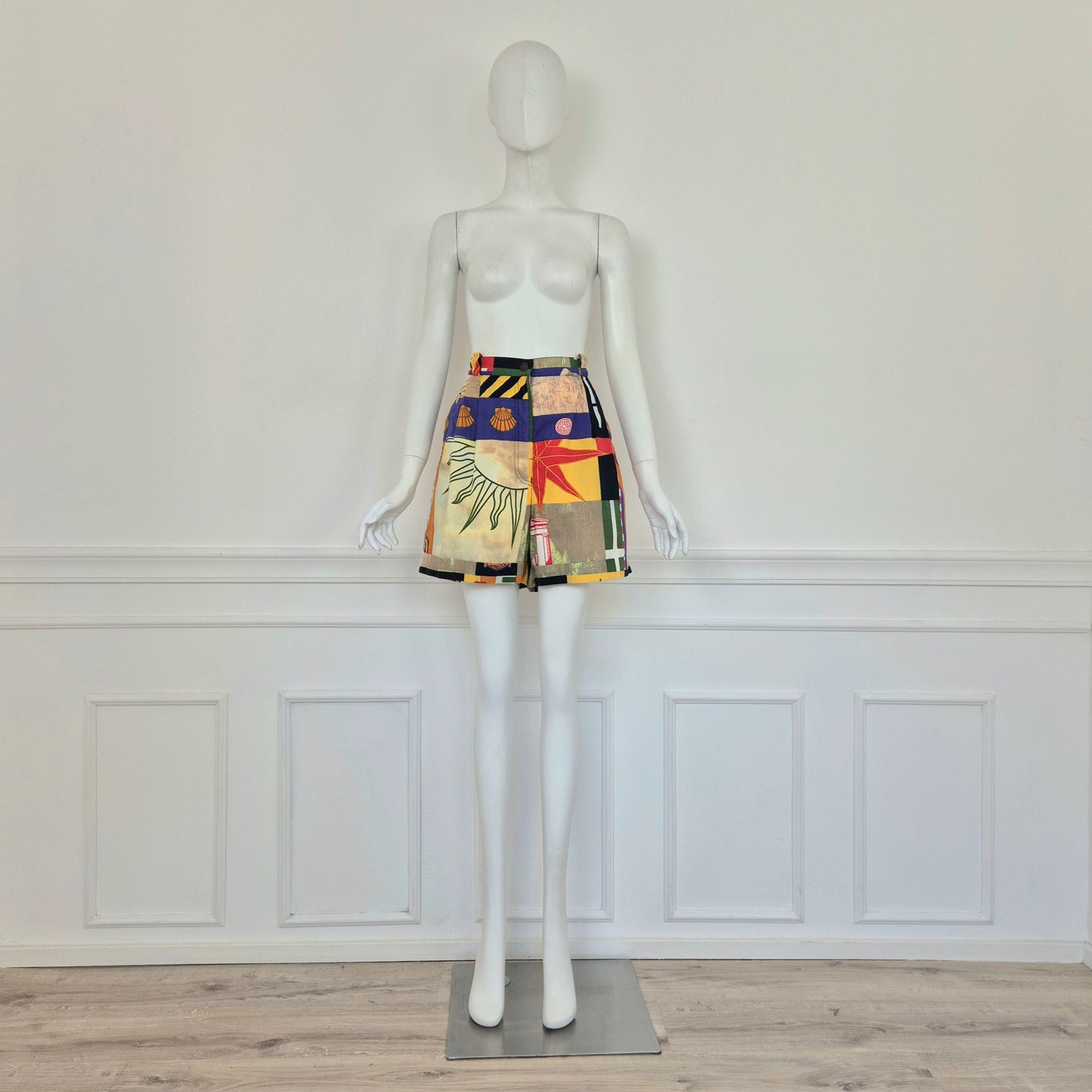 Moschino | Shorts estivi cotone stampato