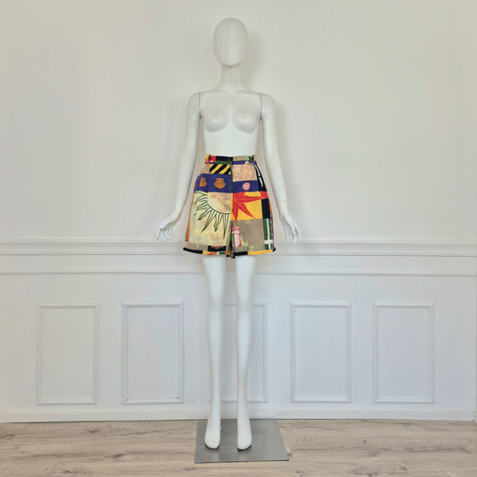 Moschino | Shorts estivi cotone stampato